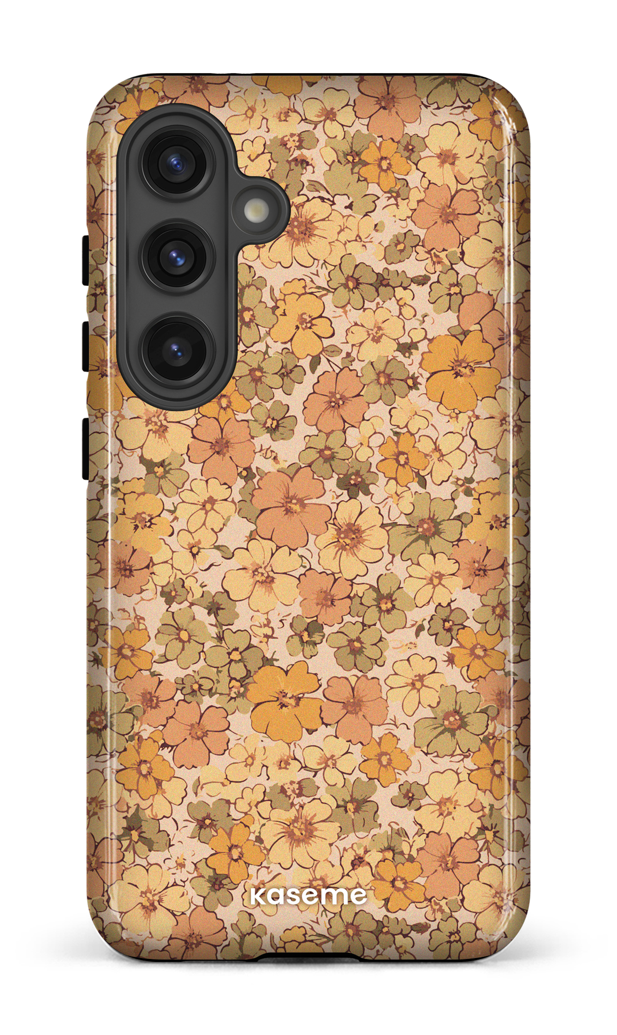 Galaxy S24 Tough (Gloss) Rustic Romance Yellow -