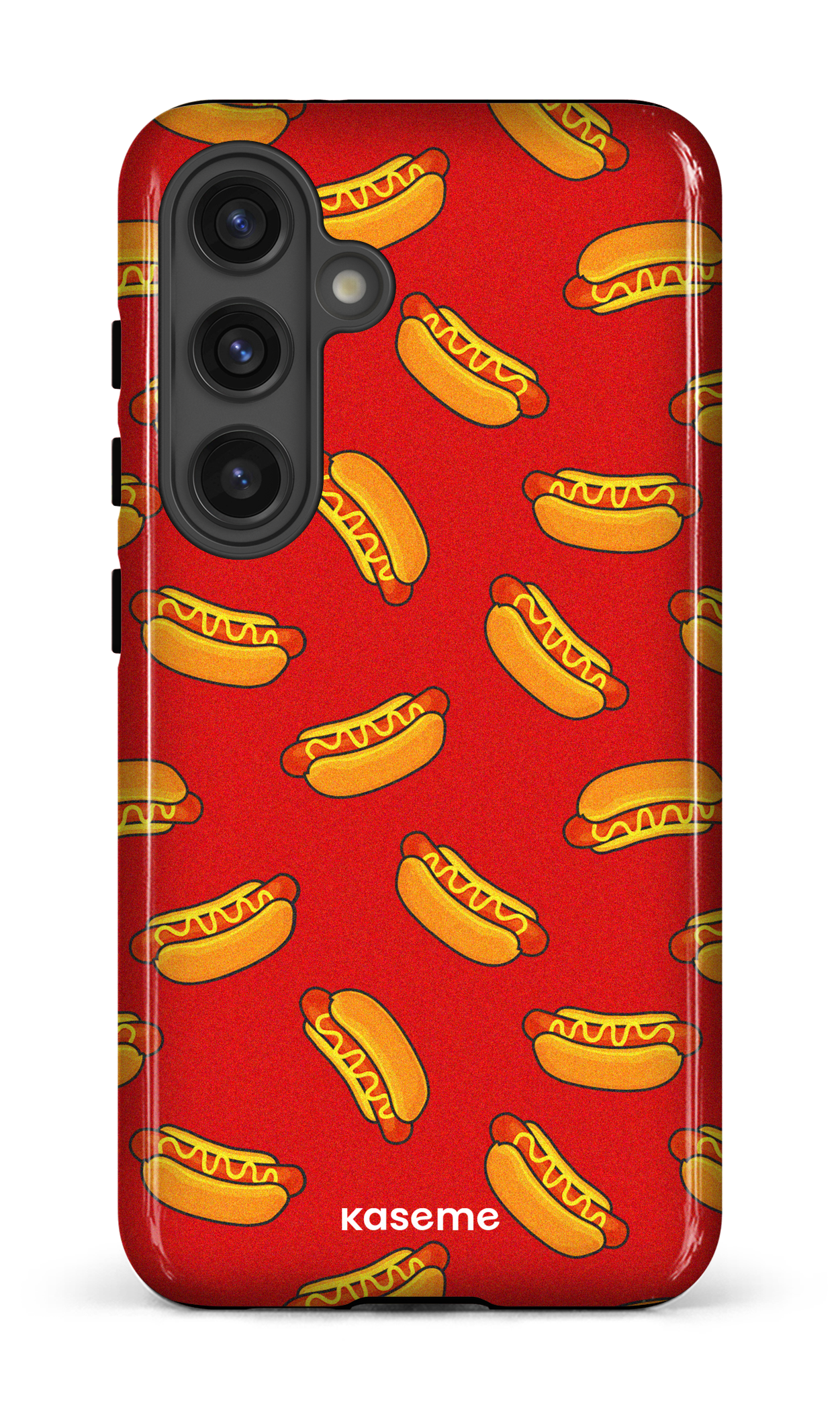 Galaxy S24 Tough (Gloss) Steam Red -