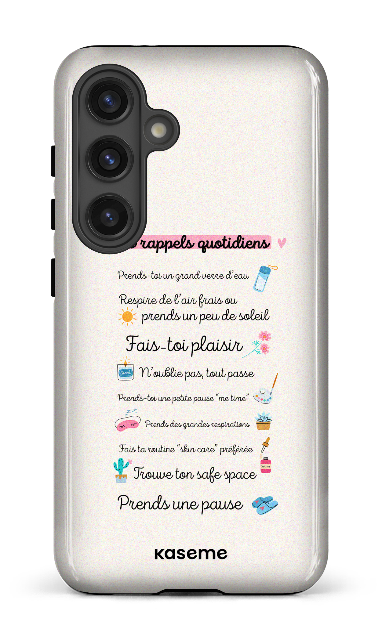 Galaxy S24 Tough (Gloss) Tes rappels quotidiens -