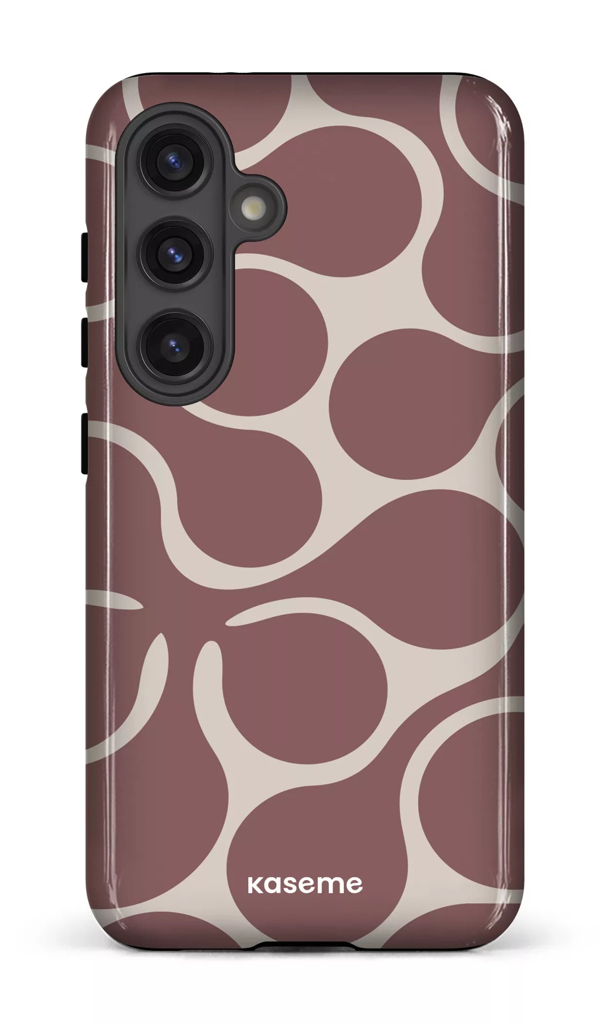 Galaxy S24 Tough (Gloss) Unscripted Brown -