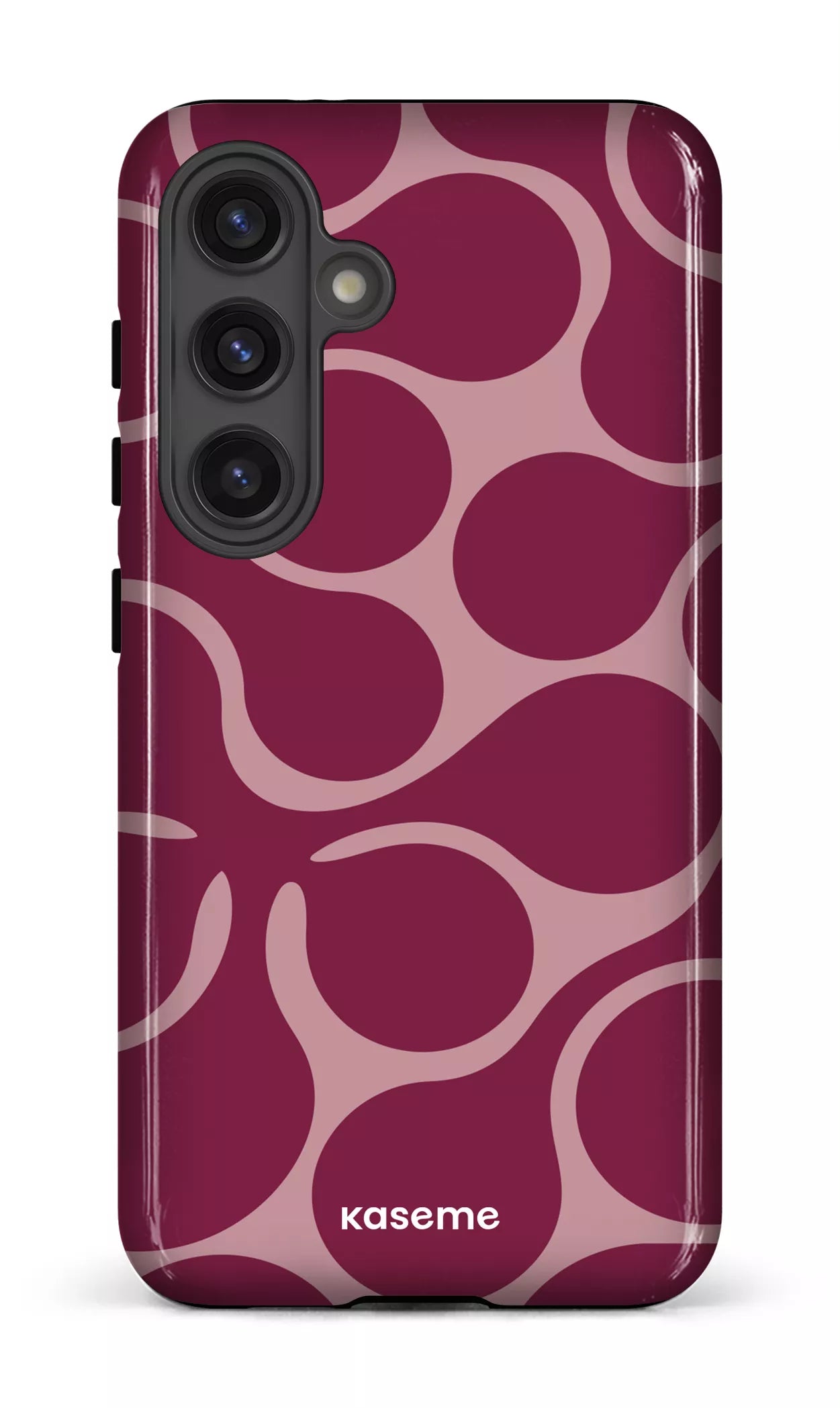 Galaxy S24 Tough (Gloss) Unscripted Burgundy -