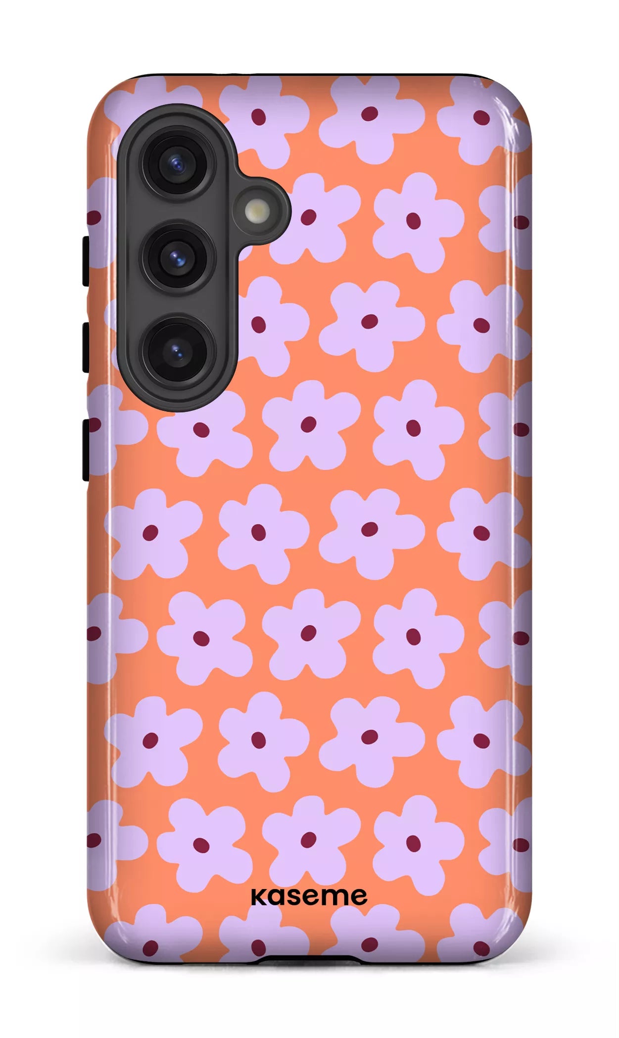 Galaxy S24 Tough (Gloss) Viva la Fiori Orange -
