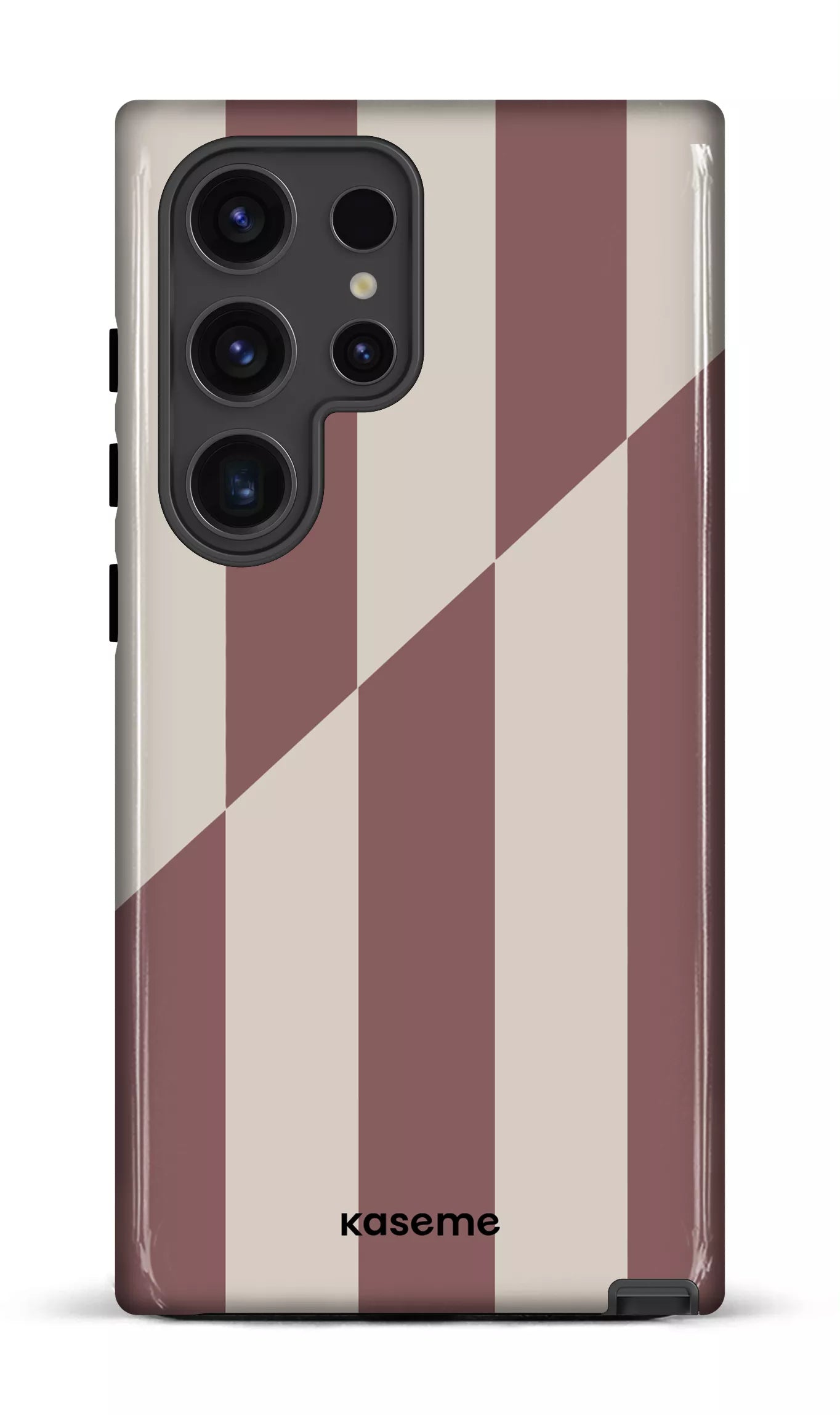 Galaxy S24 Ultra Tough (Gloss) Divided Brown -