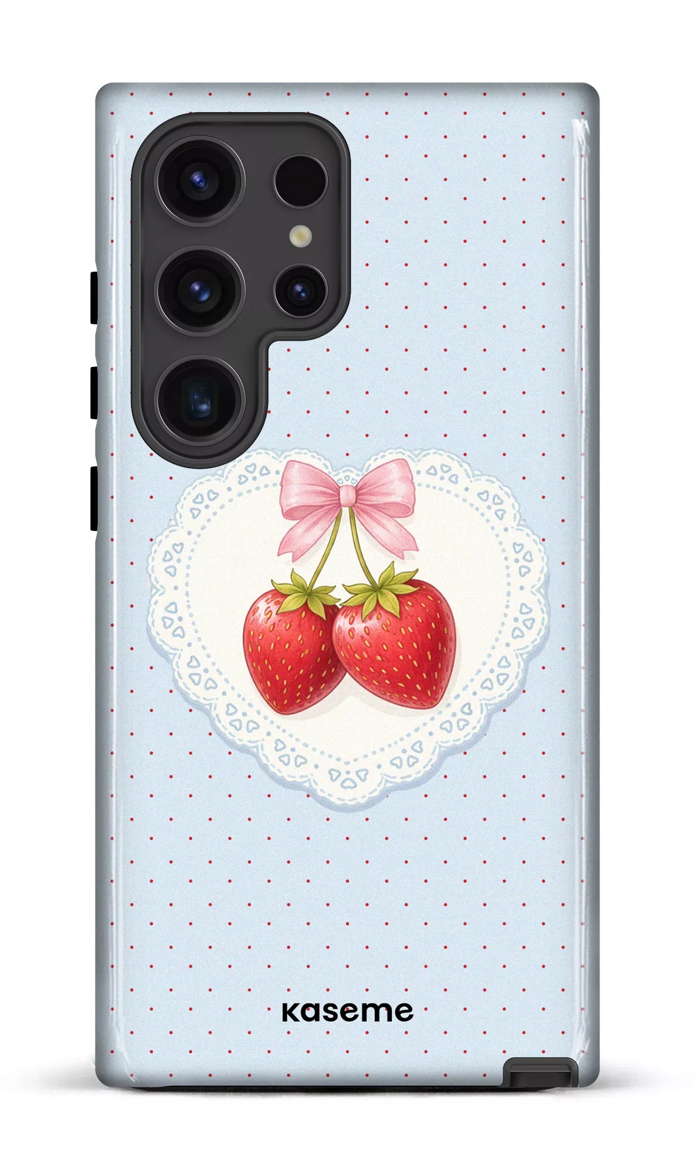 Galaxy S24 Ultra Tough (Gloss) Fresa Lace Blue -