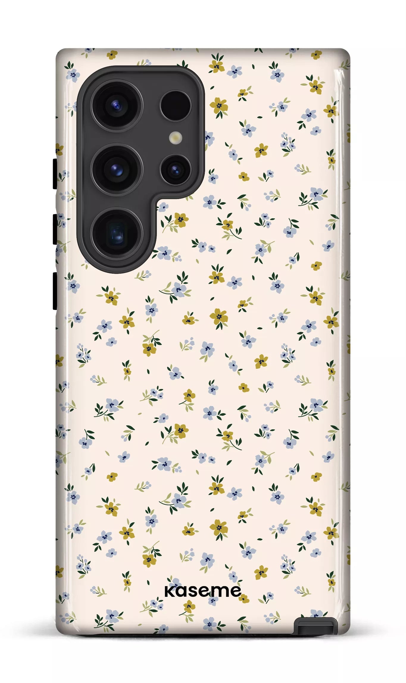 Galaxy S24 Ultra Tough (Gloss) Porcelain Blossom Blue -