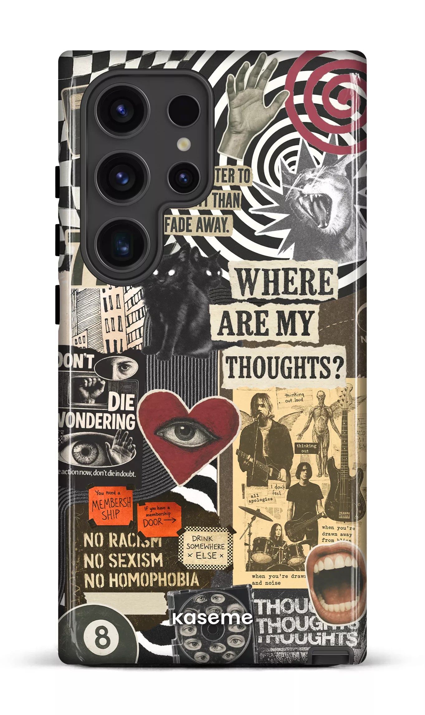 Galaxy S24 Ultra Tough (Gloss) Static Feelings -