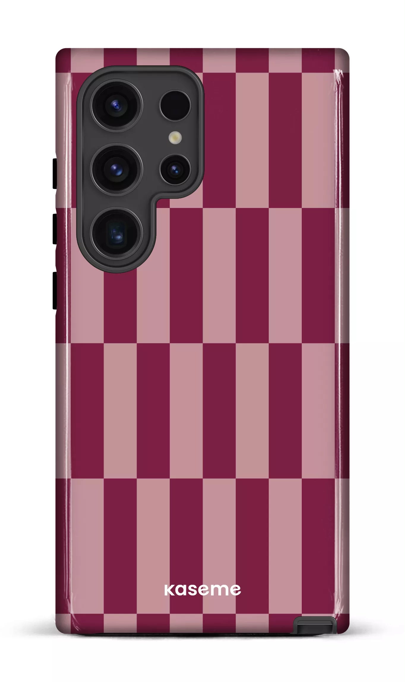 Galaxy S24 Ultra Tough (Gloss) Structured Burgundy -