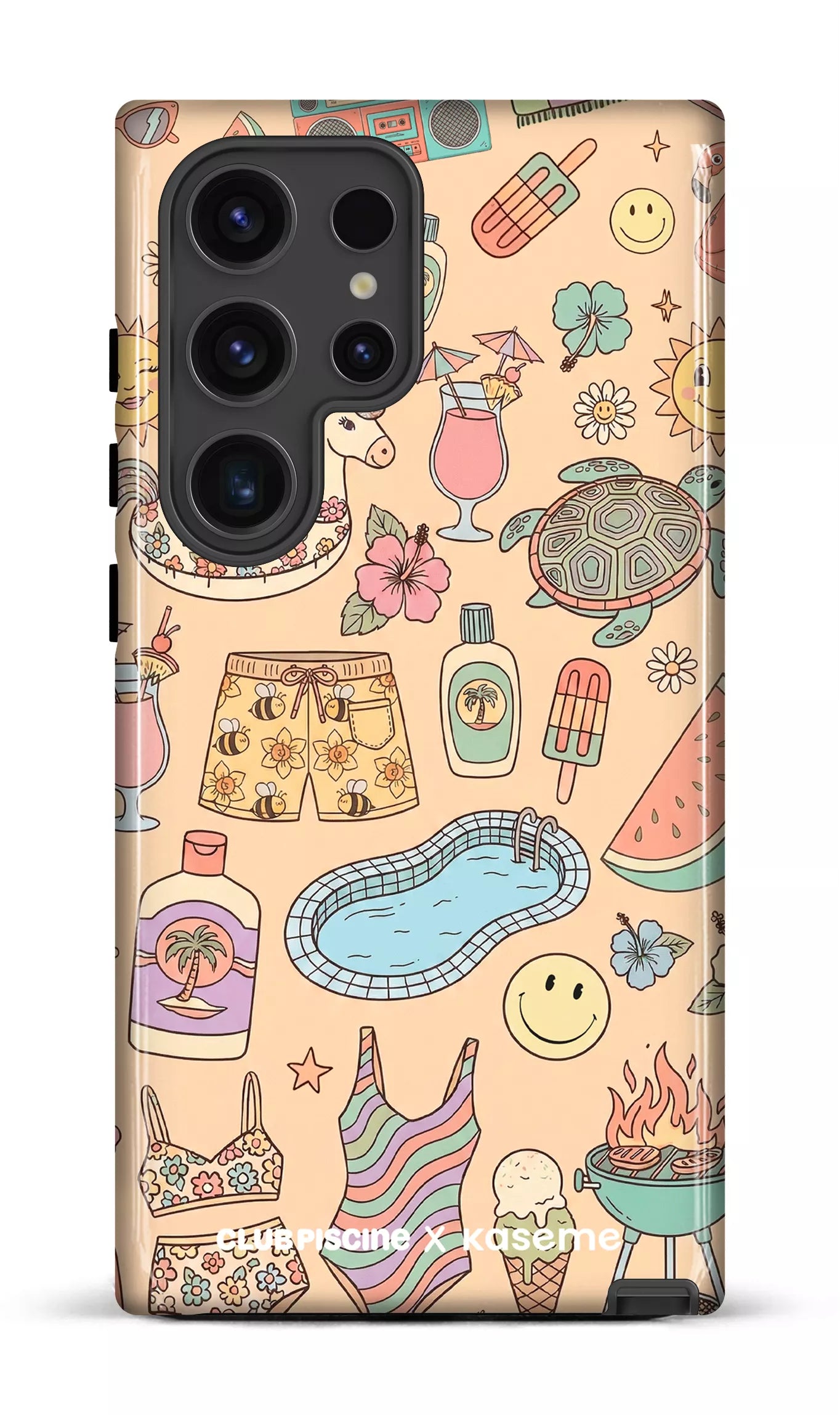 Galaxy S24 Ultra Tough (Gloss) Summer Icon by Club Piscine -