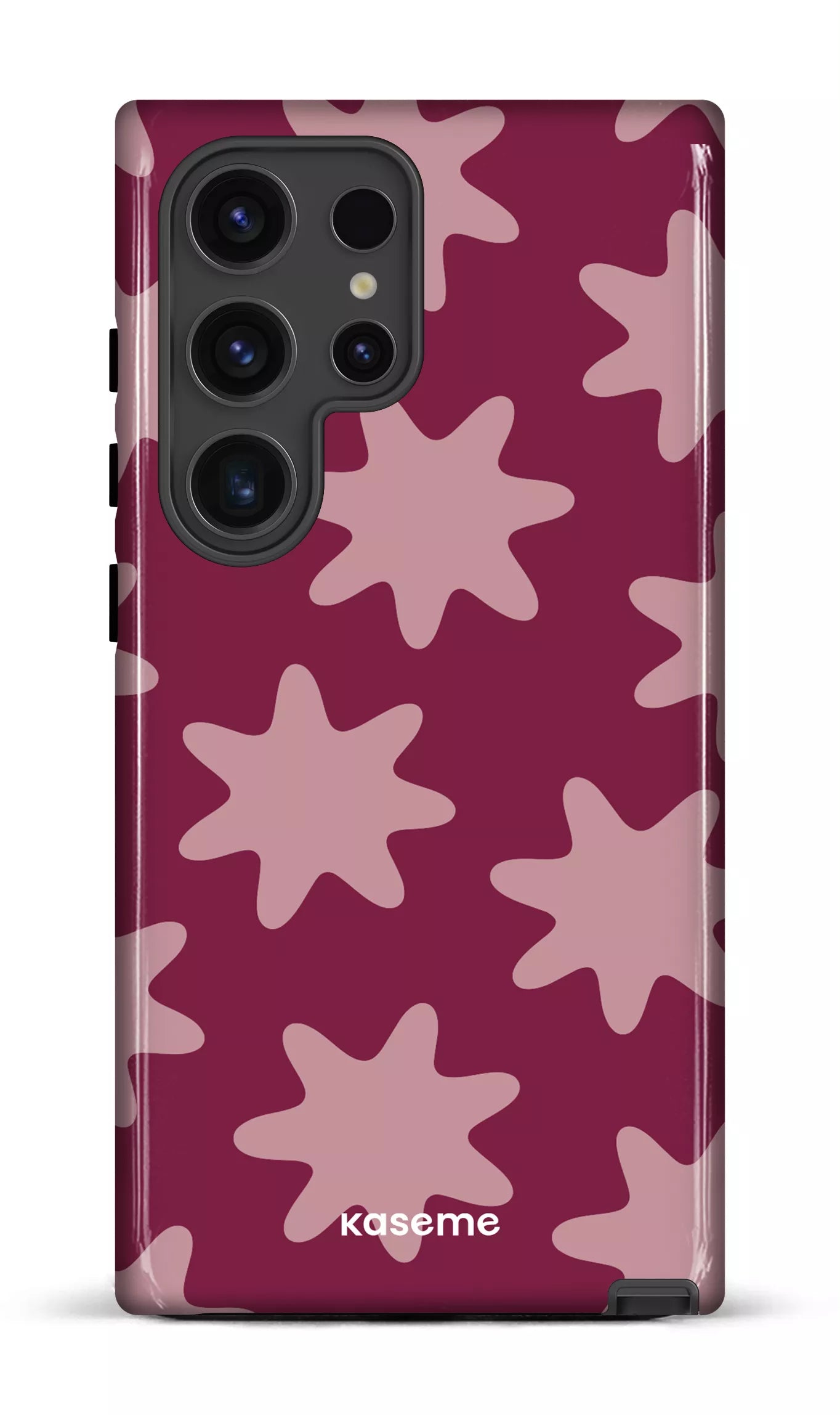 Galaxy S24 Ultra Tough (Gloss) Unframed Burgundy -