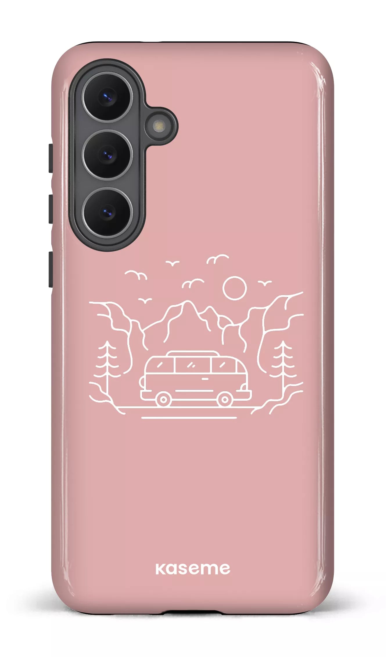Galaxy S25 FE Tough Camp life pink -