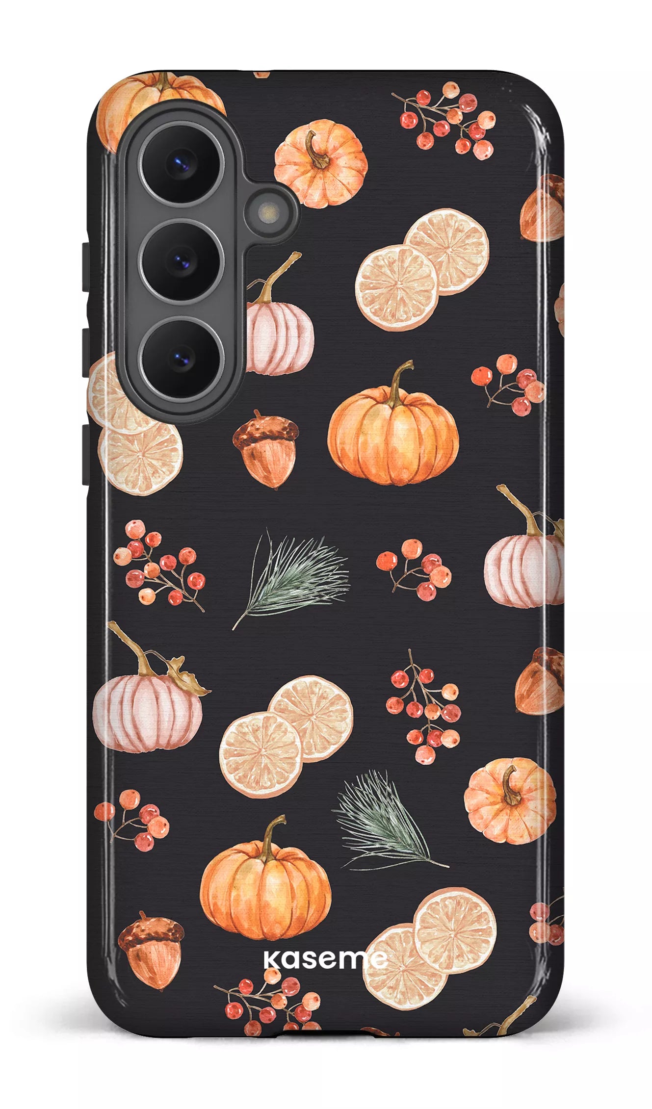 Galaxy S25 FE Tough Pumpkin Garden Black -