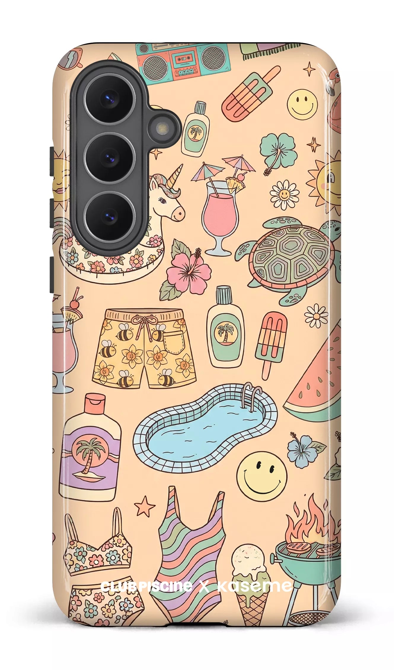 Galaxy S25 FE Tough Summer Icon by Club Piscine -