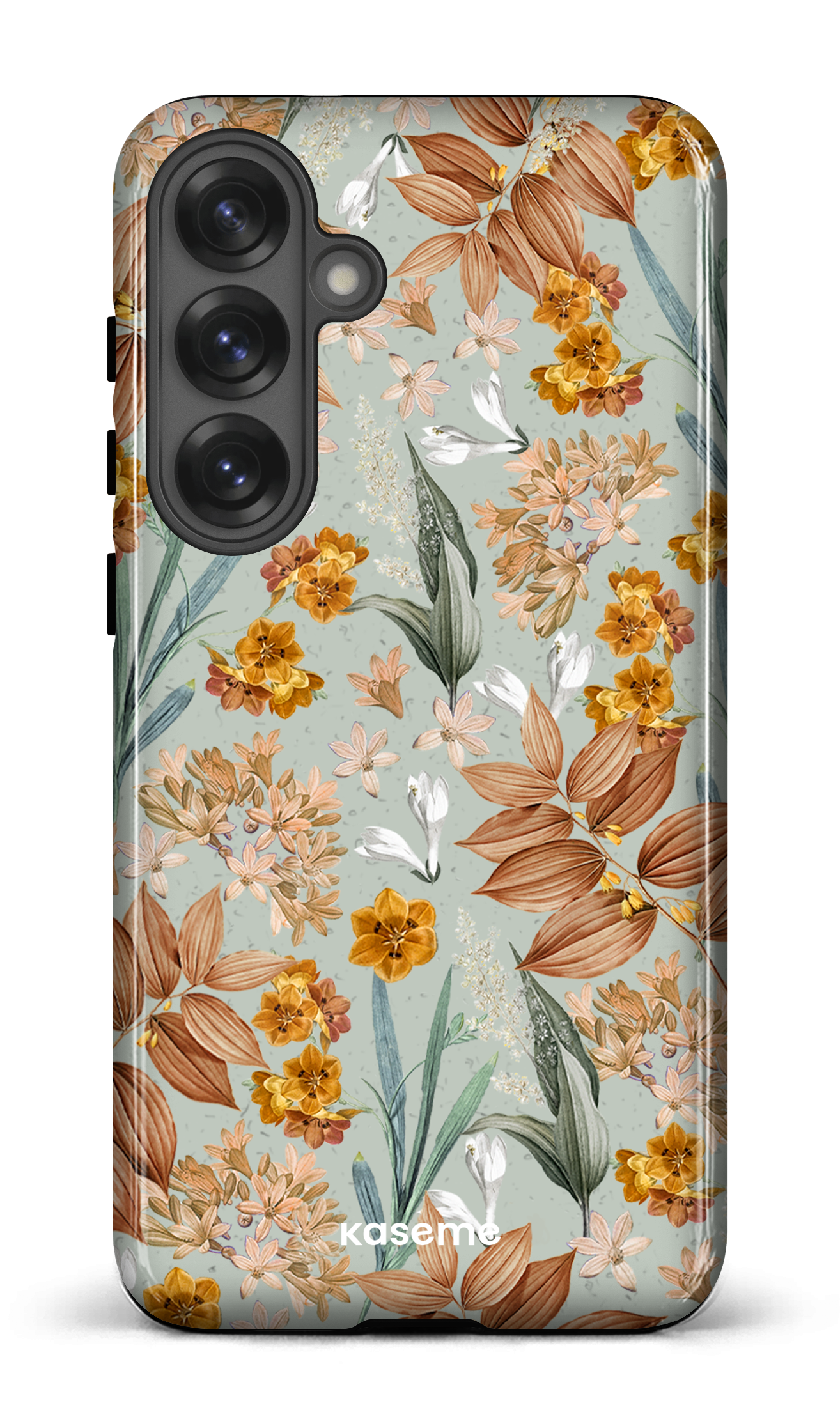 Galaxy S25 Plus Tough (Gloss) Autumn Leaves Blue -
