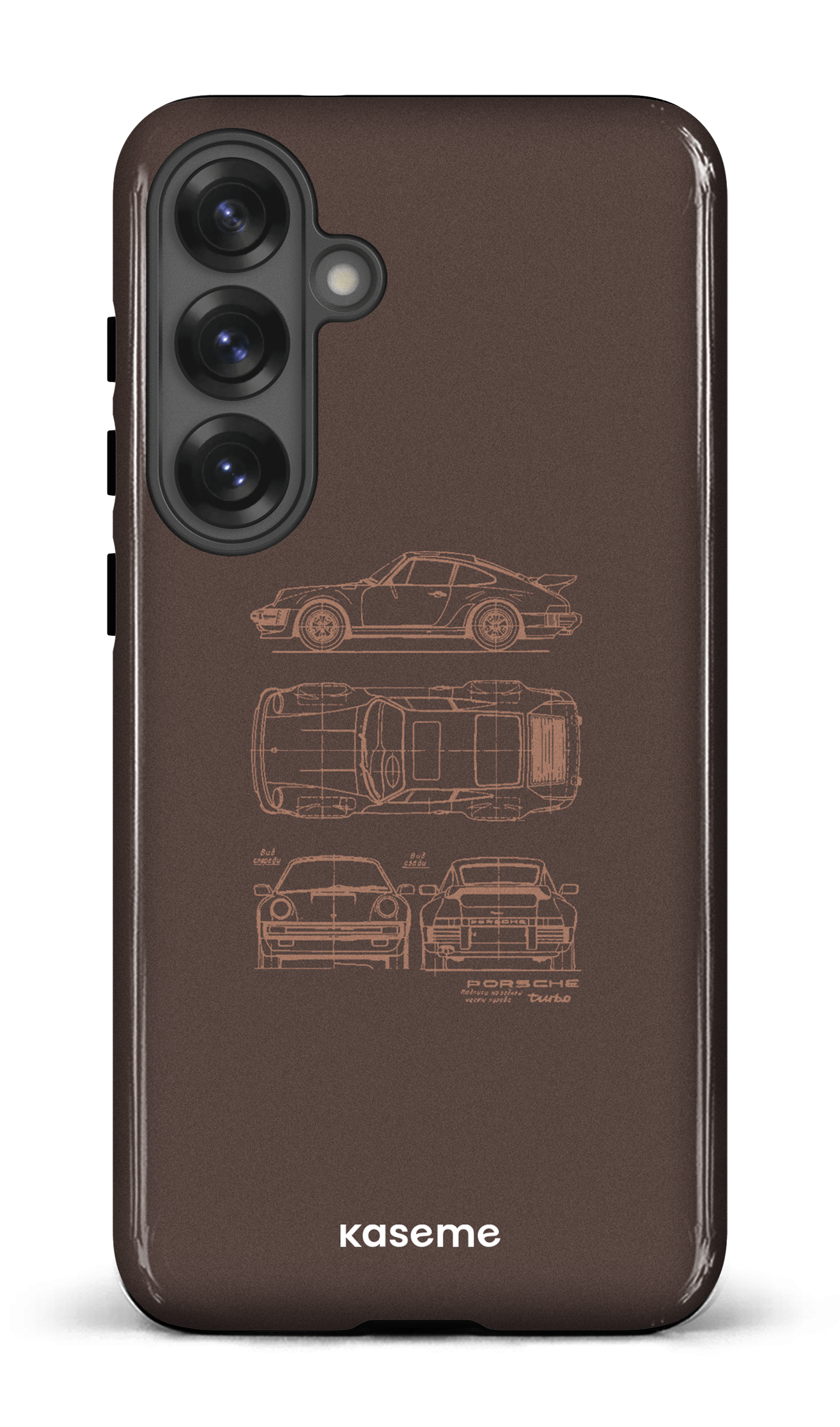 Galaxy S25 Plus Tough (Gloss) Beat The Traffic Mocha -