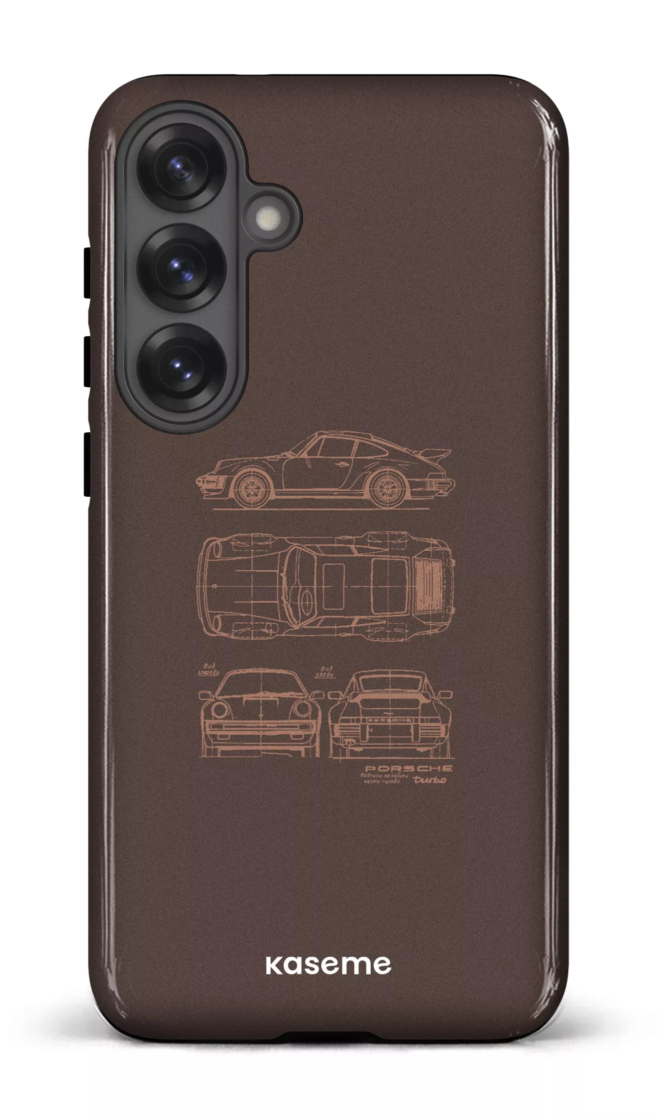 Galaxy S25 Plus Tough (Gloss) Beat The Traffic Mocha -