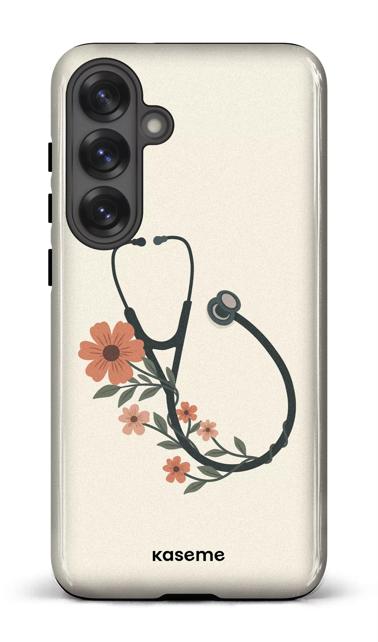 Galaxy S25 Plus Tough (Gloss) Blossom Beat Beige -