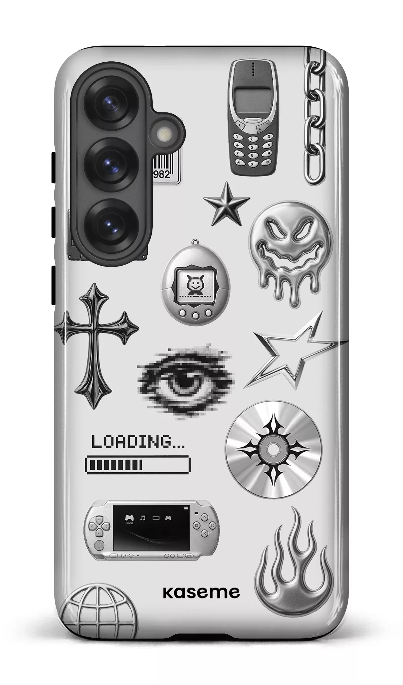 Galaxy S25 Plus Tough (Gloss) Chrome -