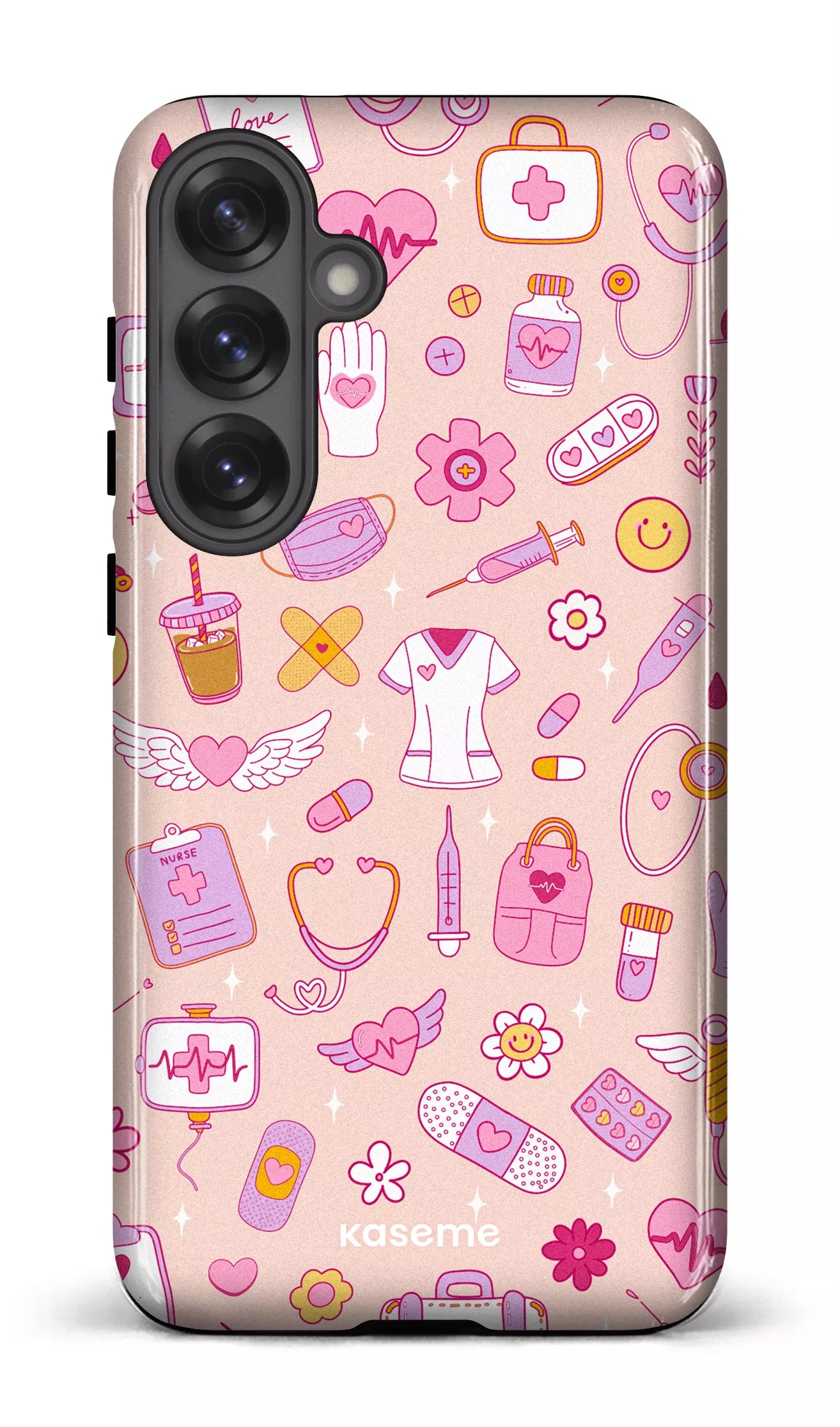 Galaxy S25 Plus Tough (Gloss) Code Pink -