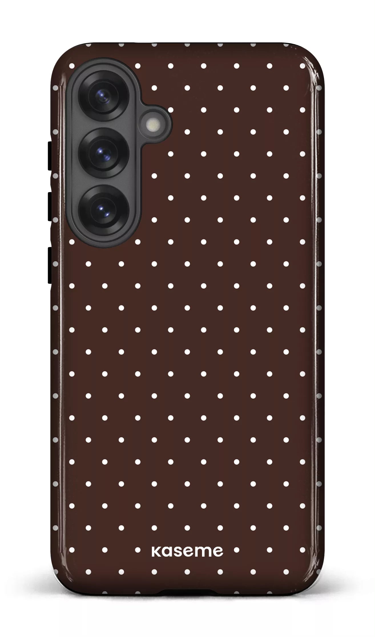 Galaxy S25 Plus Tough (Gloss) Ditsy Brown -