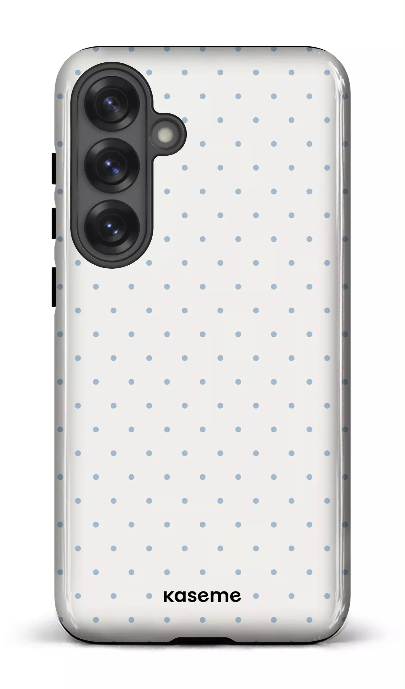 Galaxy S25 Plus Tough (Gloss) Ditsy White & Blue -