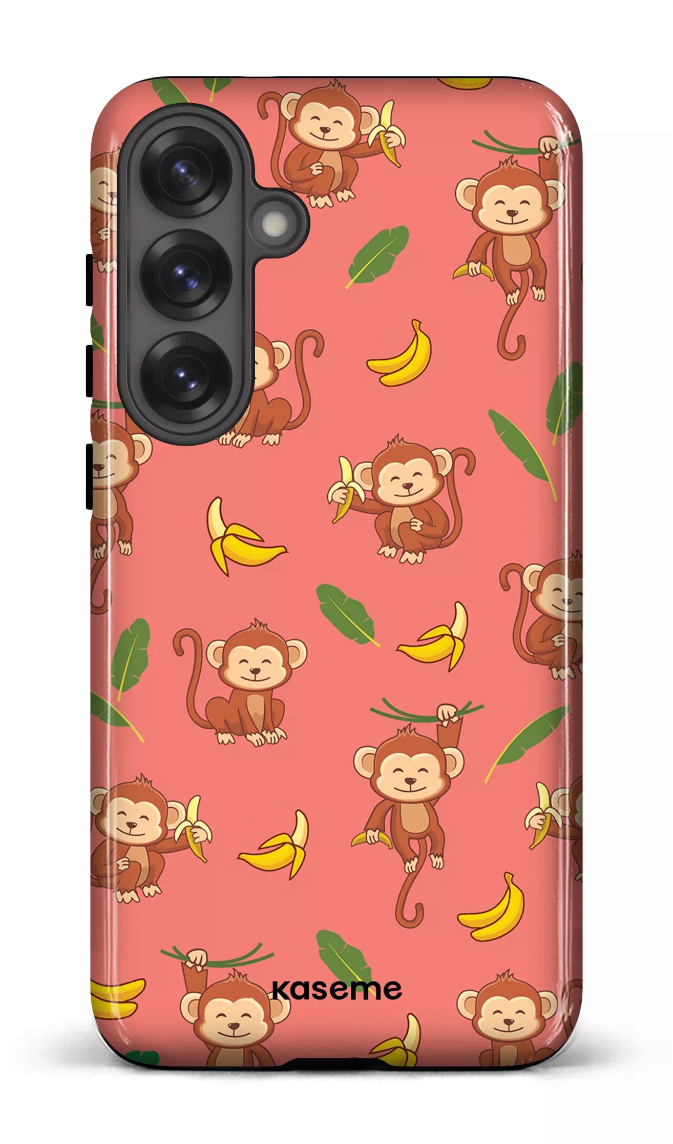 Galaxy S25 Plus Tough (Gloss) Happy Monkey red -