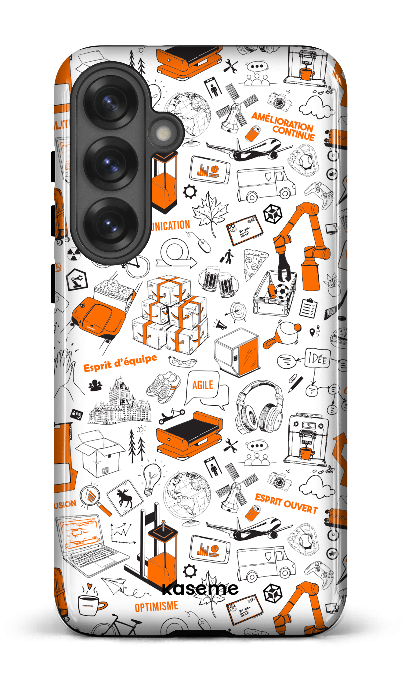 Galaxy S25 Plus Tough (Gloss) Murale Vanderlande -