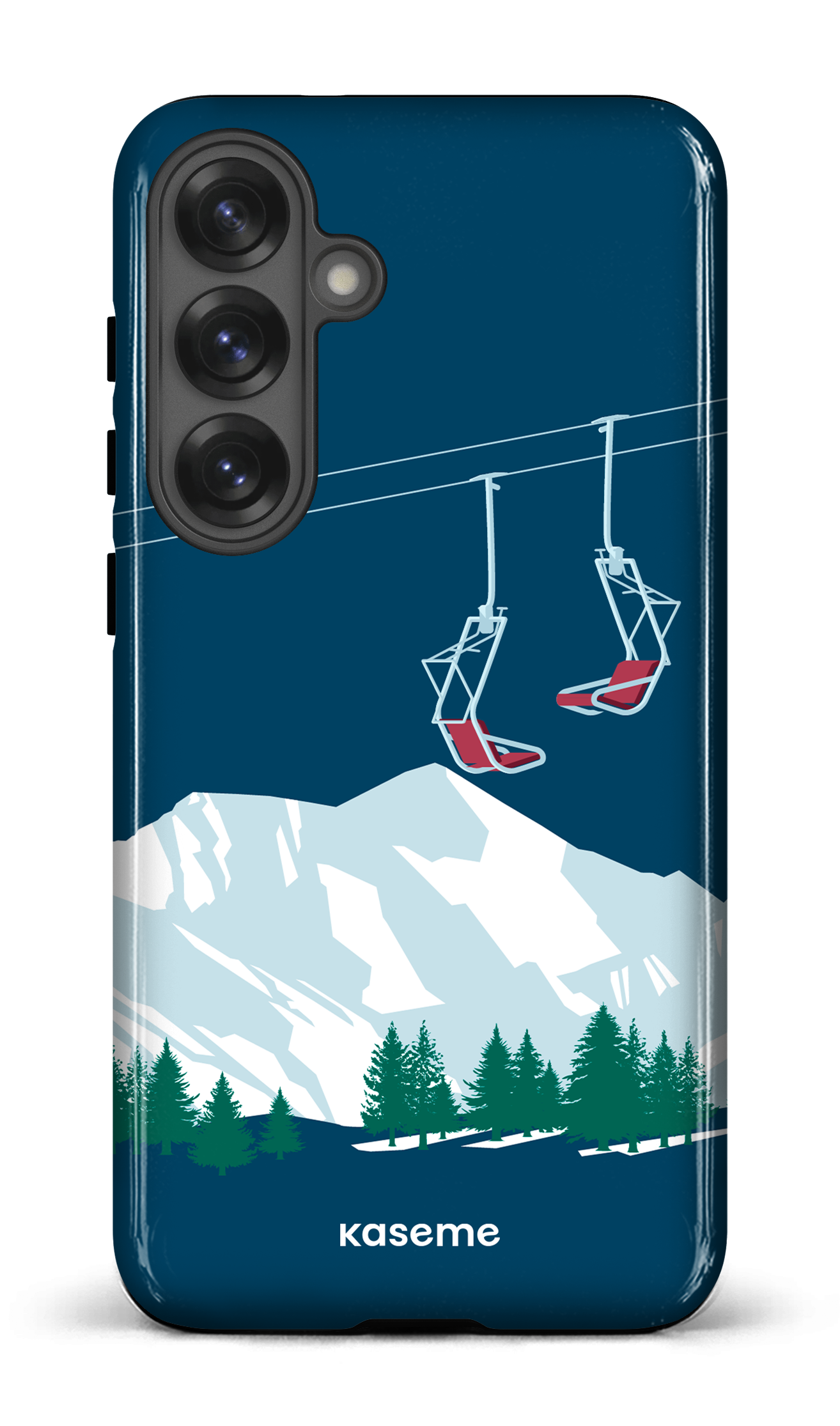 Galaxy S25 Plus Tough (Gloss) Ski Lift Blue -