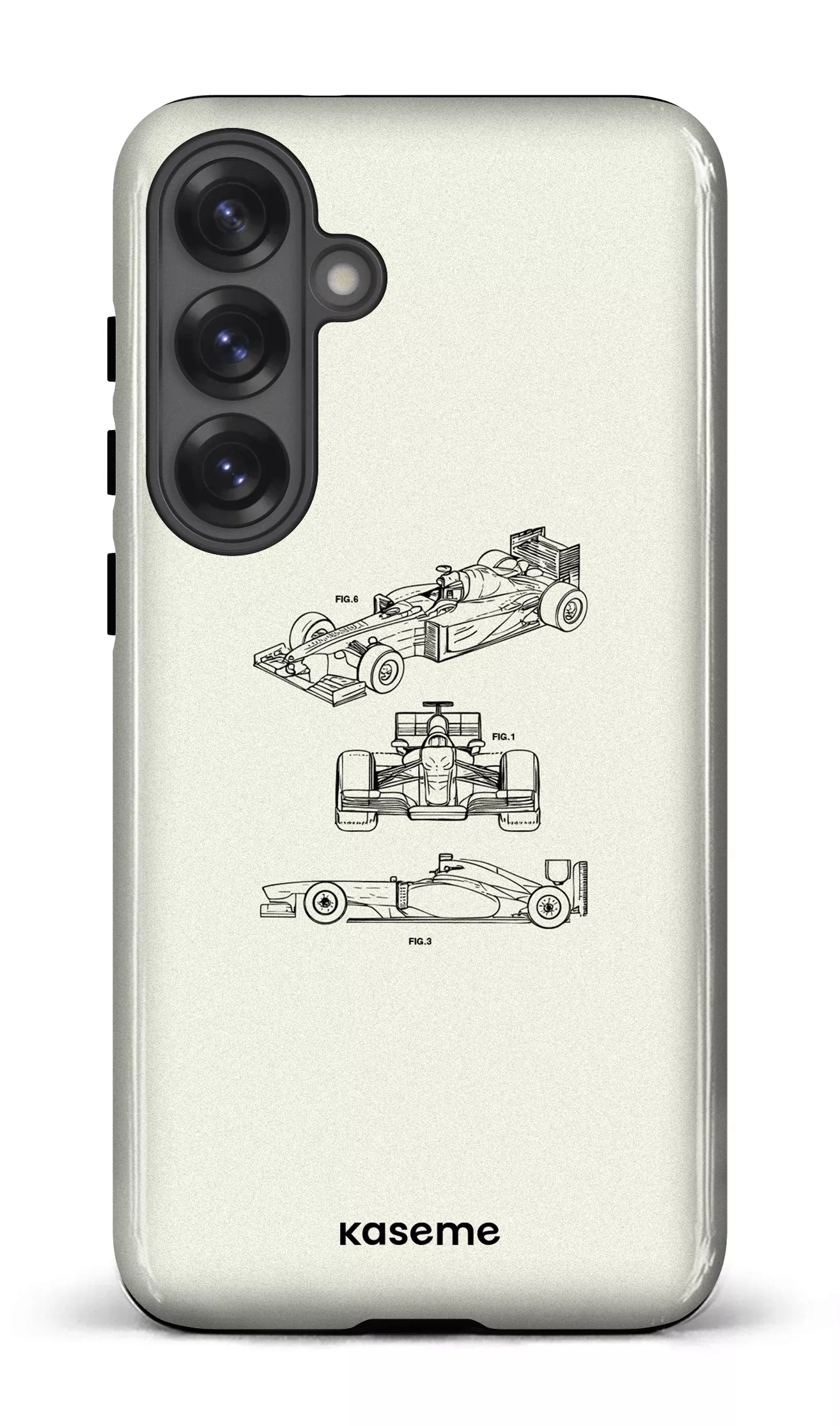 Galaxy S25 Plus Tough (Gloss) Sport Car White -