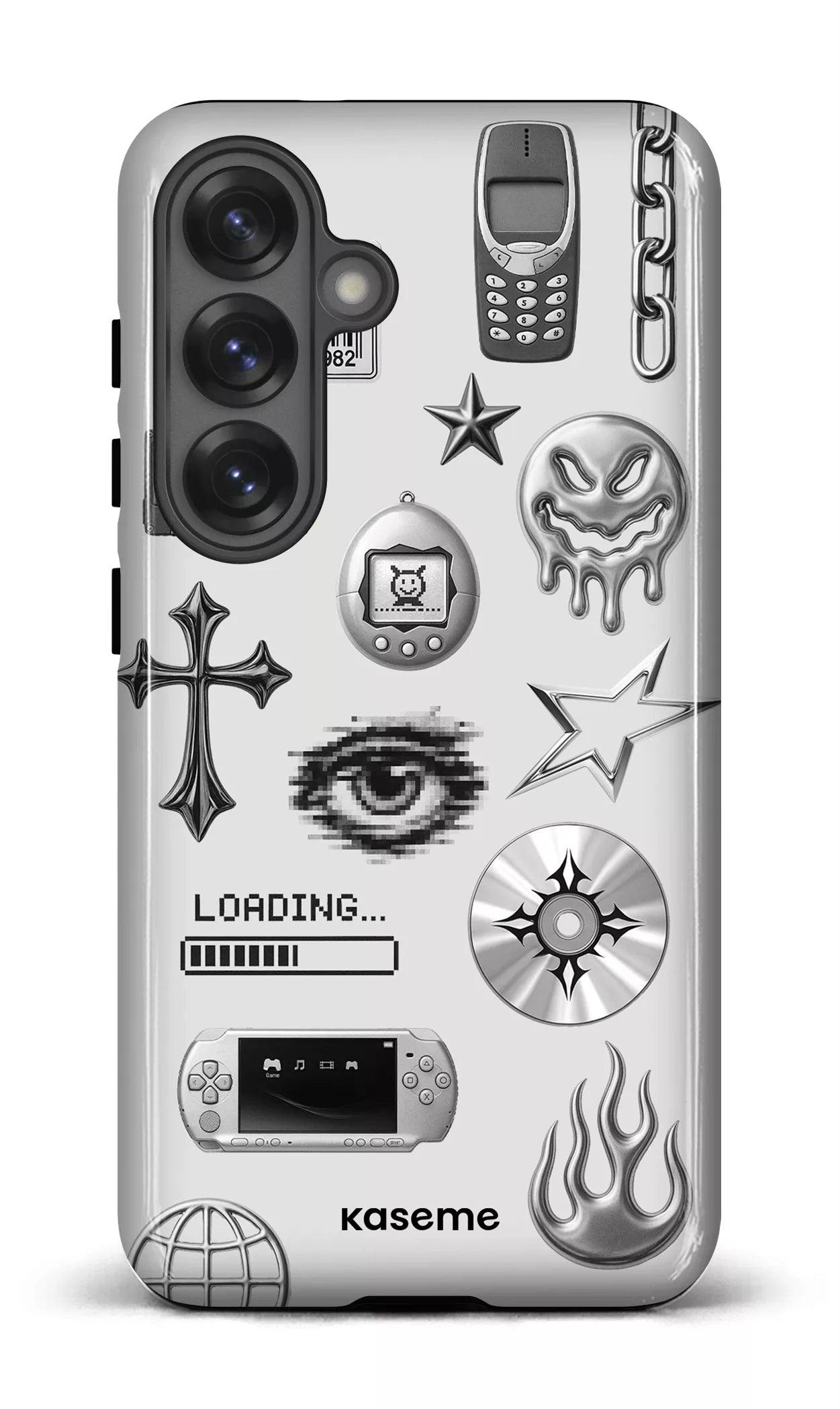Galaxy S25 Tough (Gloss) Chrome -