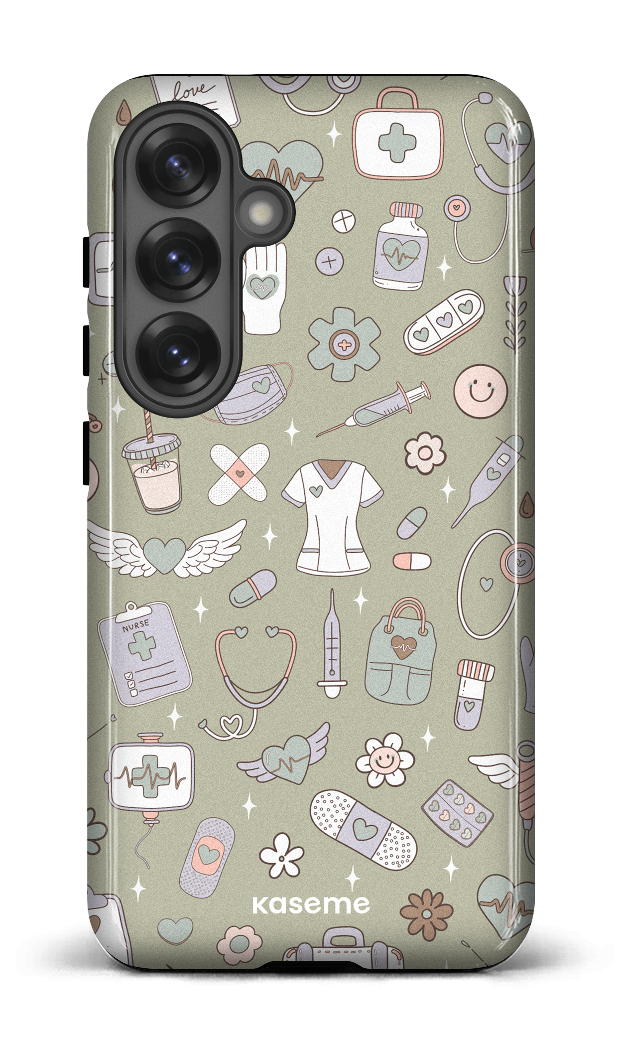 Galaxy S25 Tough (Gloss) Code Green -