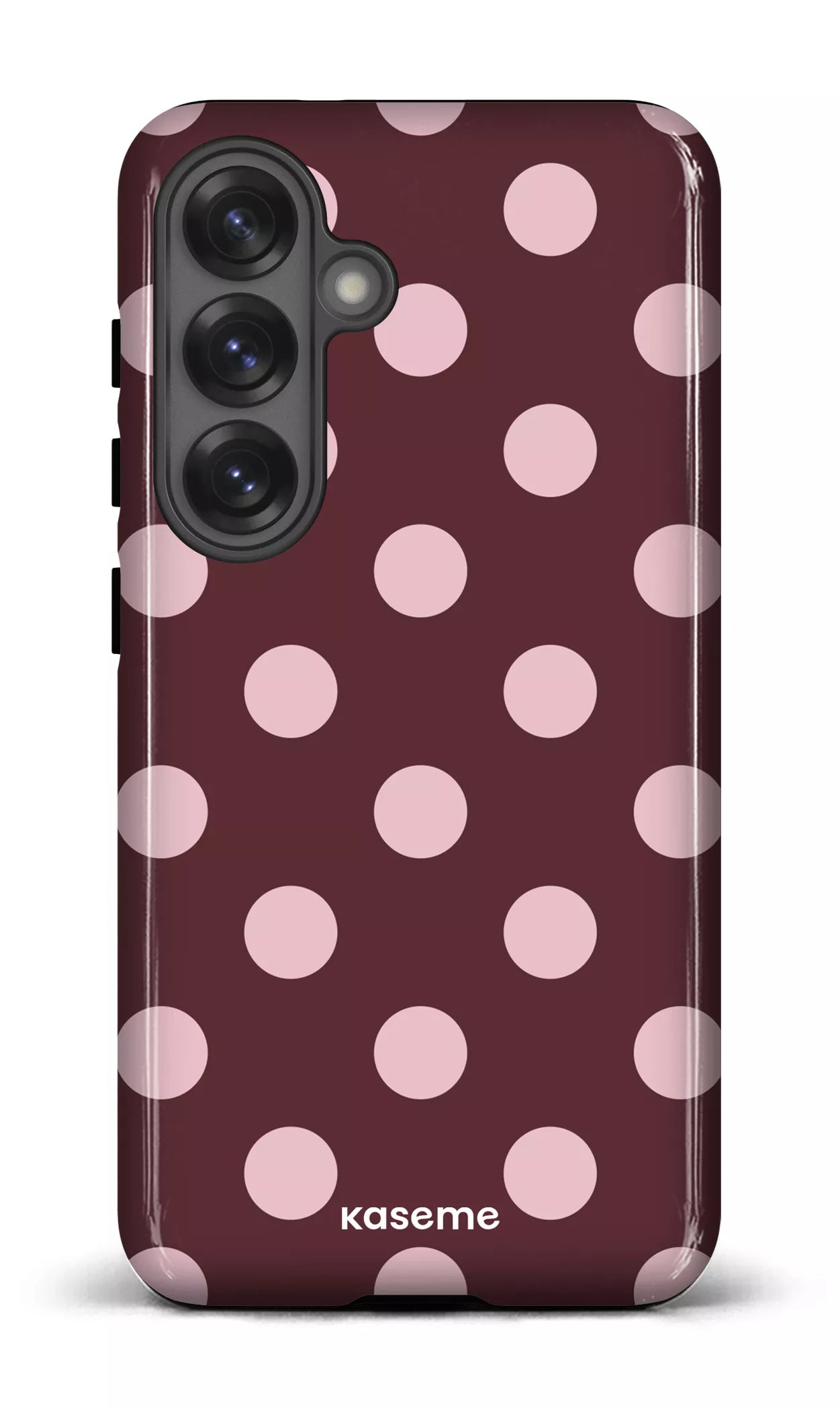 Galaxy S25 Tough (Gloss) Couture Burgundy -