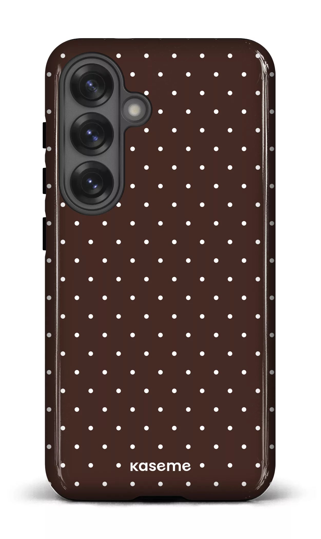 Galaxy S25 Tough (Gloss) Ditsy Brown -