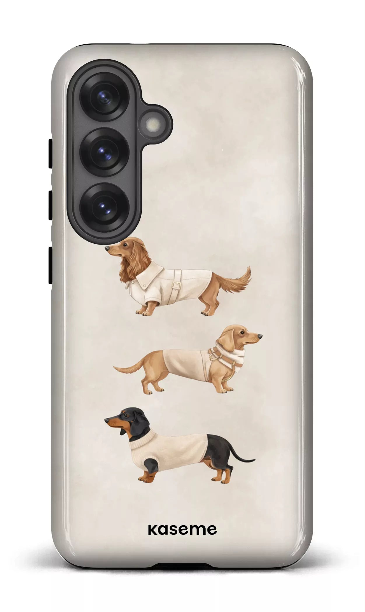 Galaxy S25 Tough (Gloss) Doxies Club Beige -