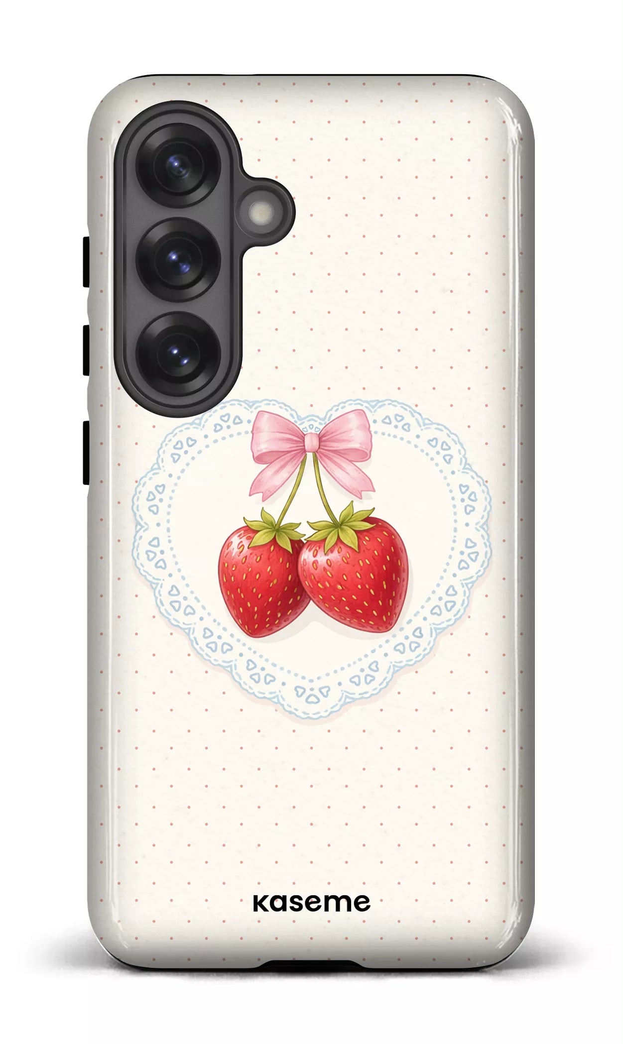 Galaxy S25 Tough (Gloss) Fresa Lace -