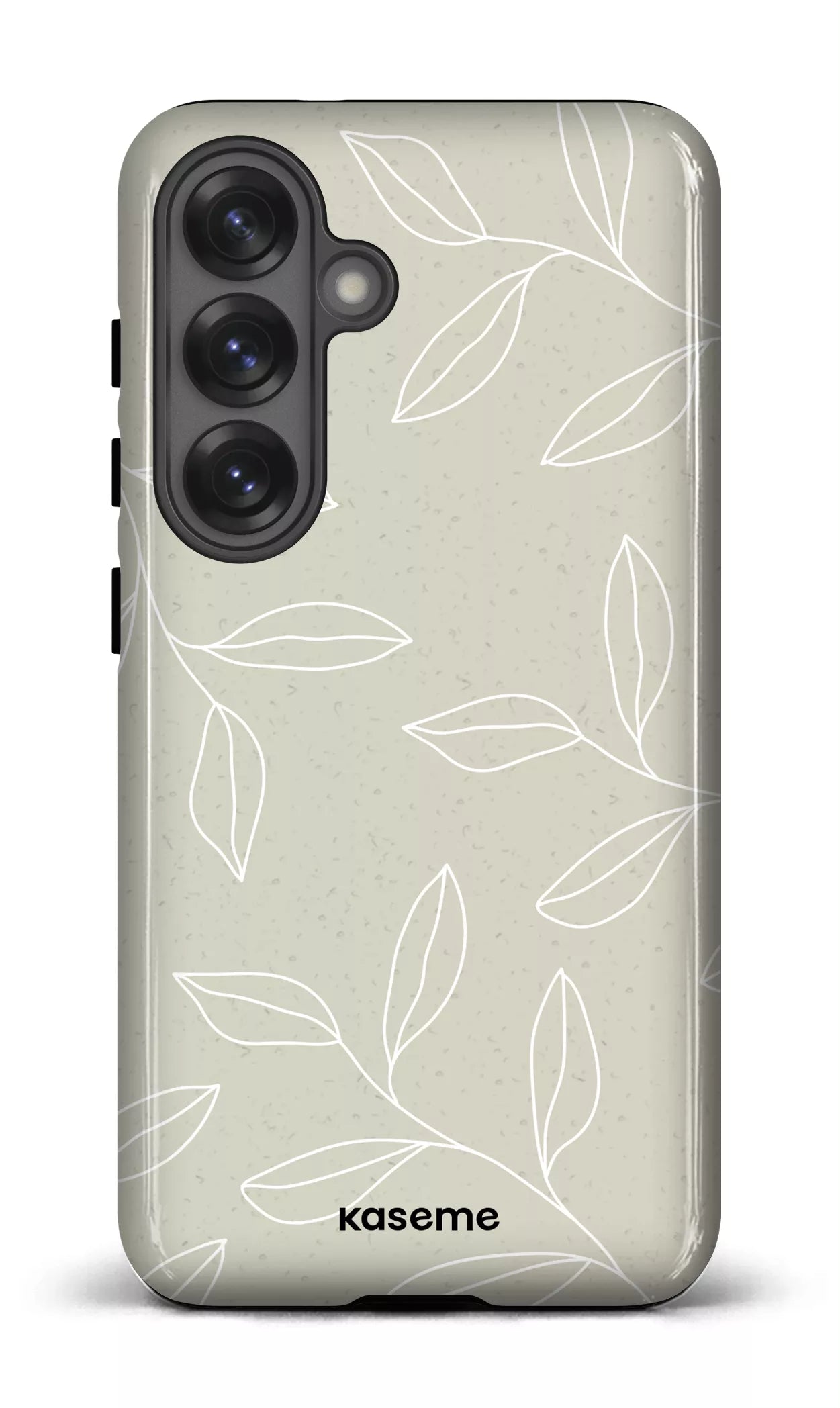 Galaxy S25 Tough (Gloss) Gloomy Beige and White -