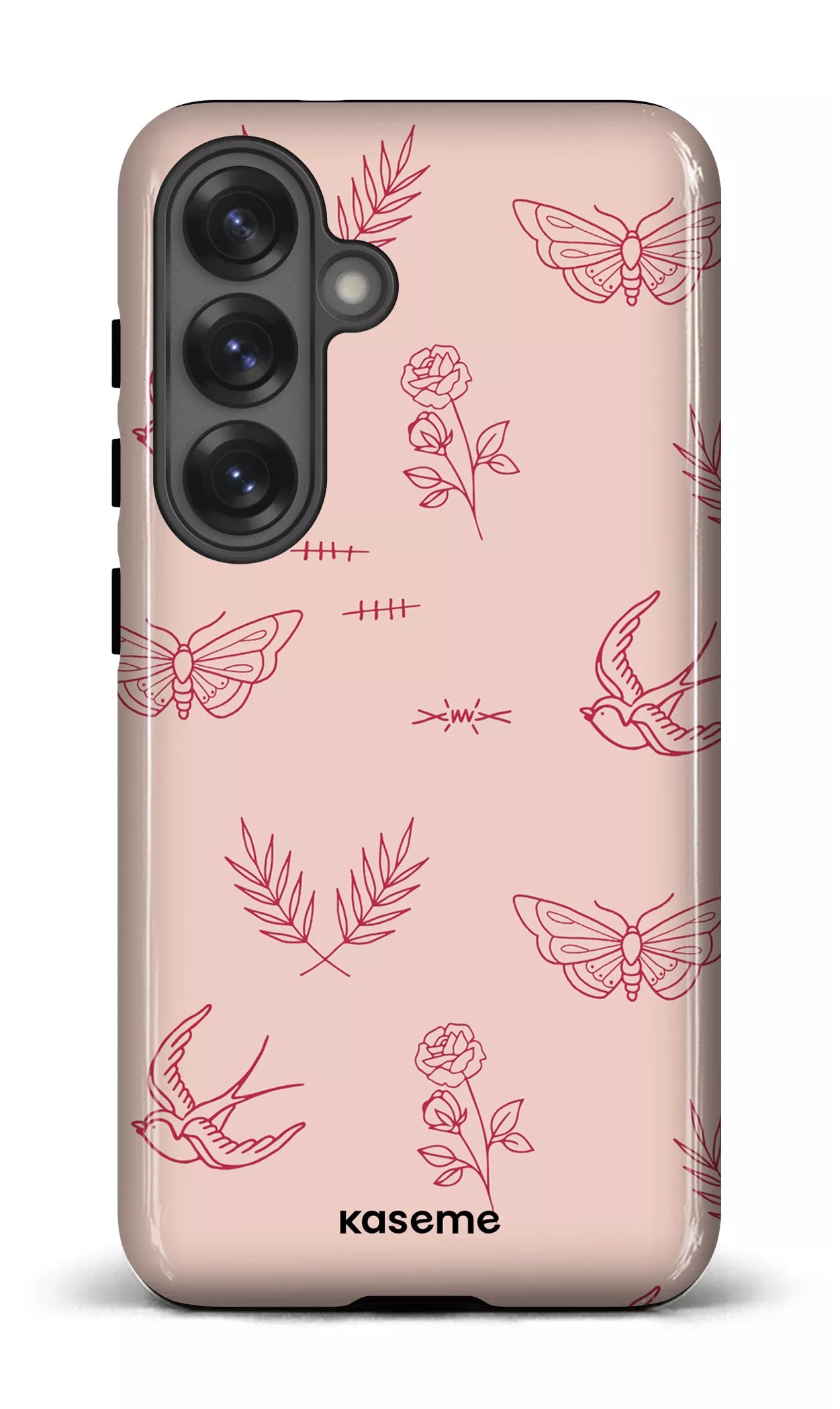 Galaxy S25 Tough (Gloss) Ink magenta -