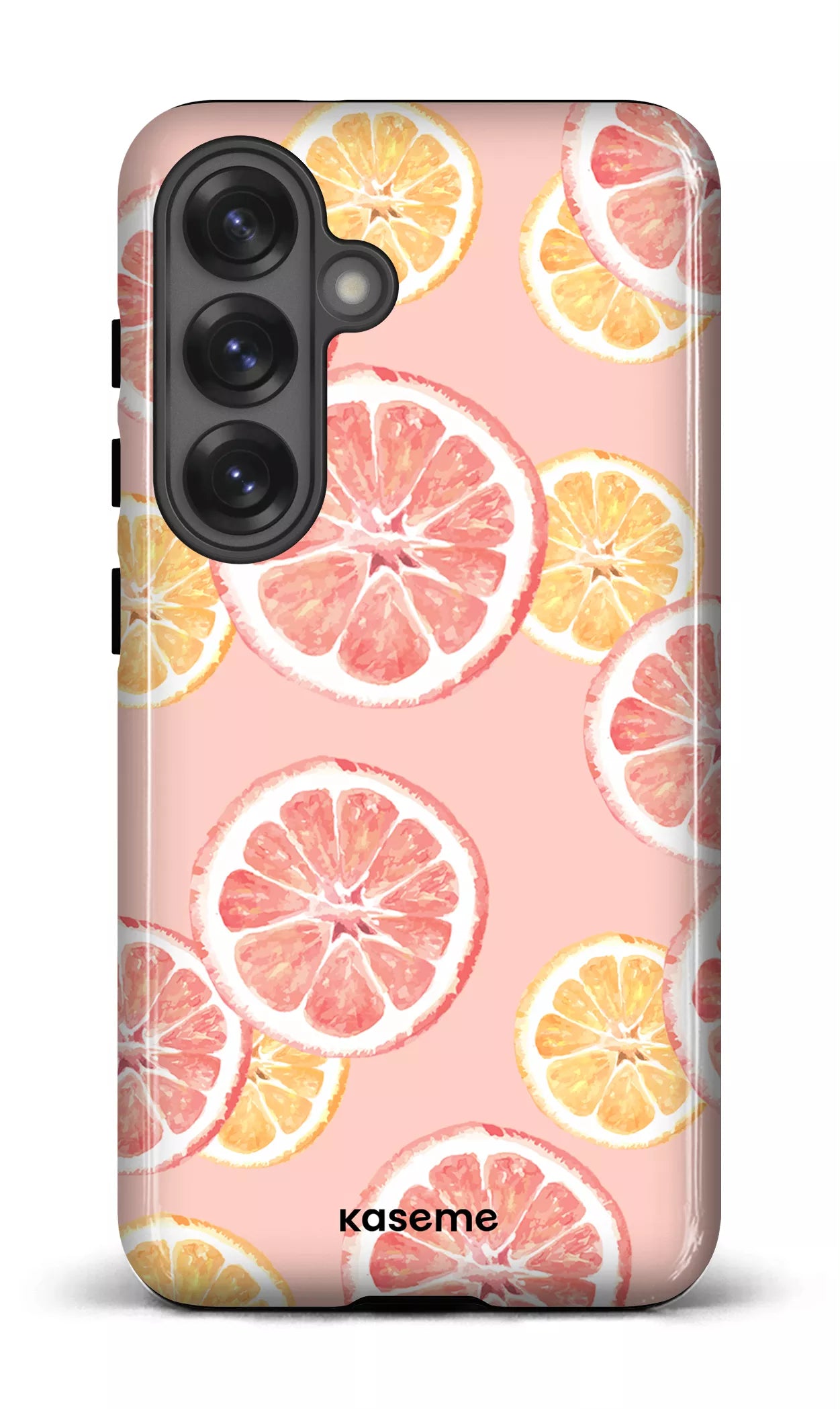 Galaxy S25 Tough (Gloss) Pink Lemonade phone case -