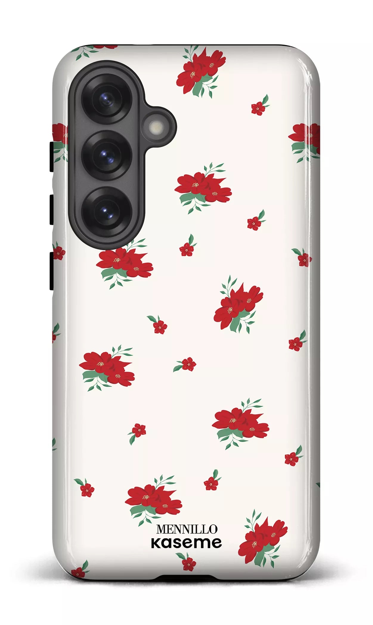 Galaxy S25 Tough (Gloss) Red Roses by Mennillo -