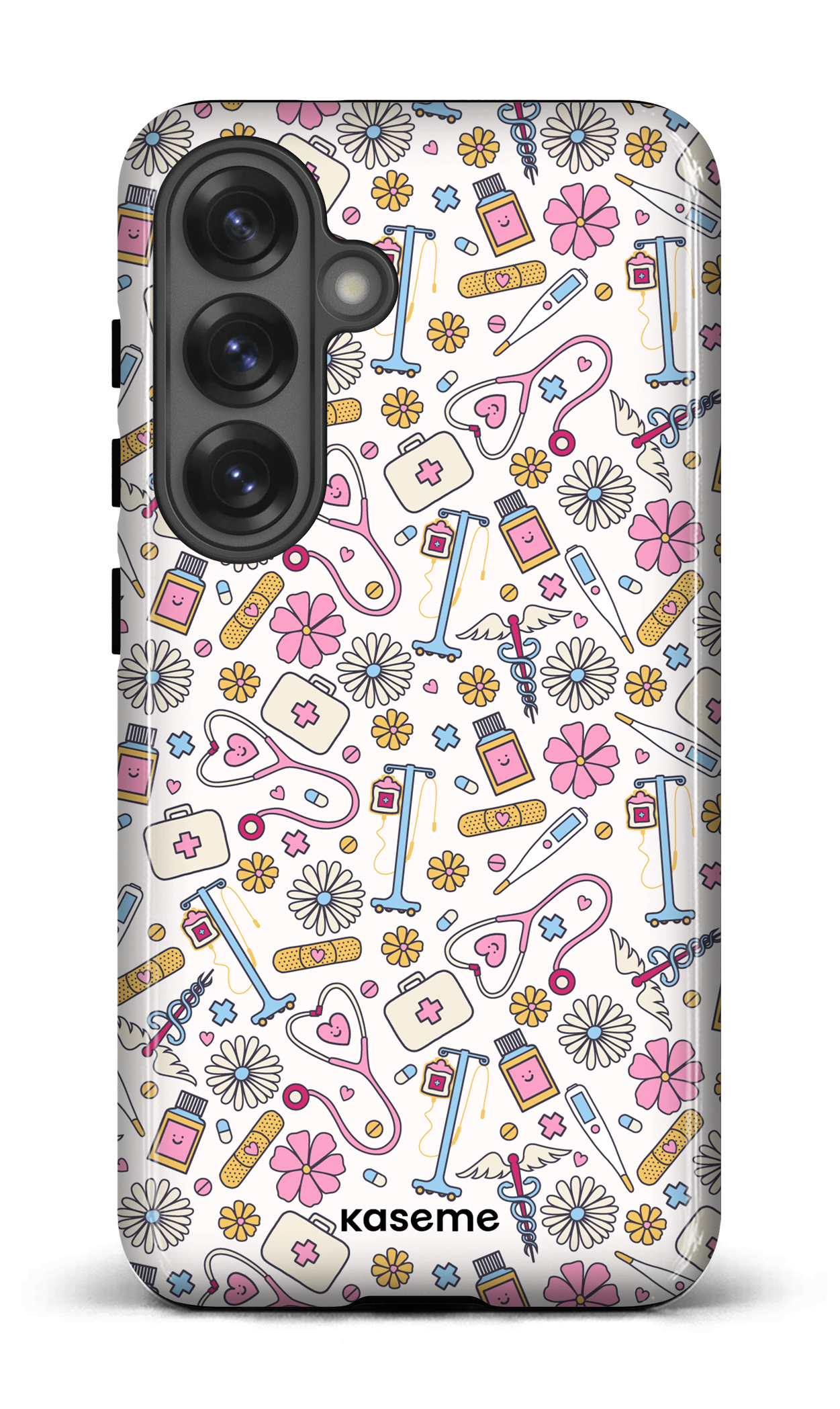 Galaxy S25 Tough (Gloss) Remedy Pink -