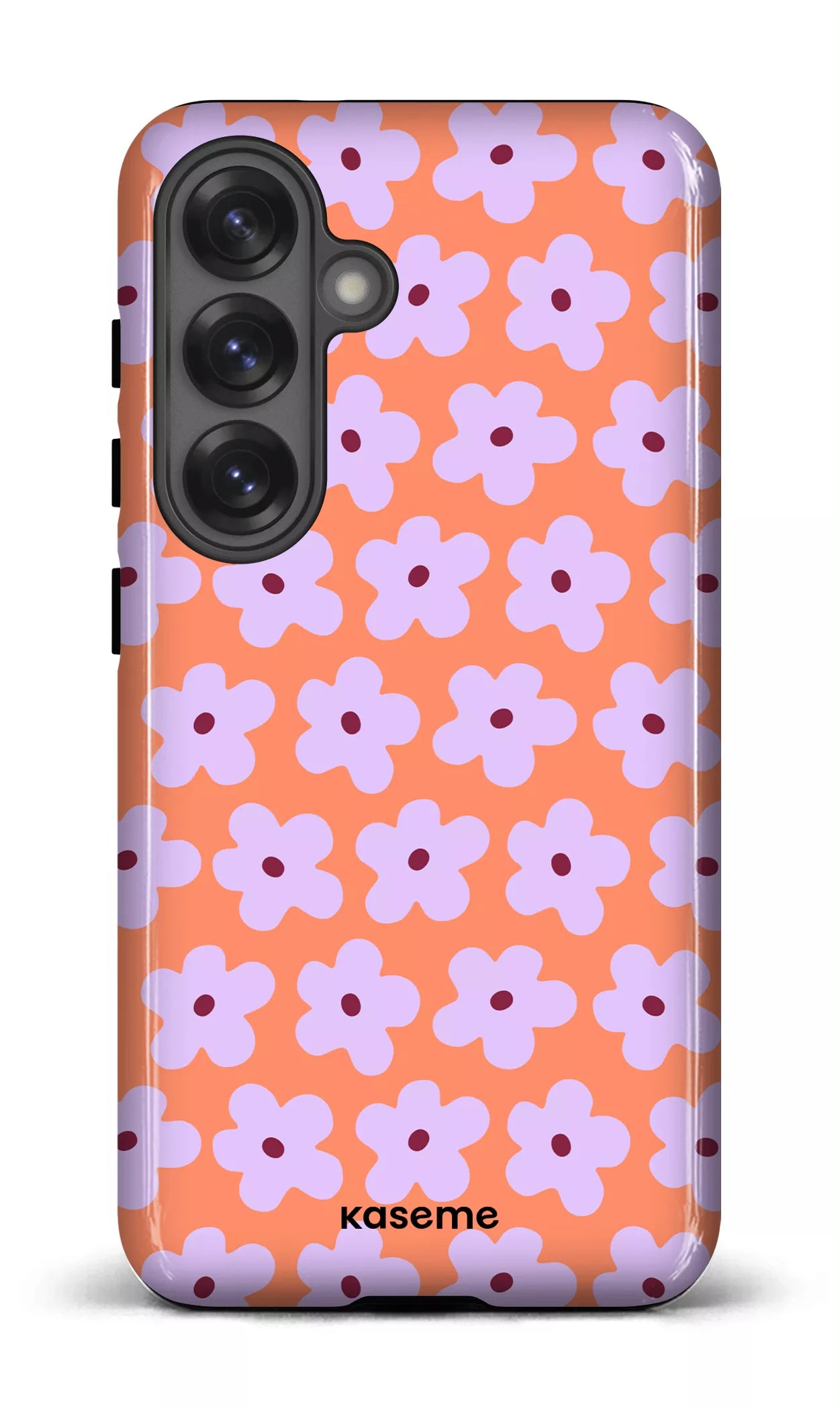 Galaxy S25 Tough (Gloss) Viva la Fiori Orange -
