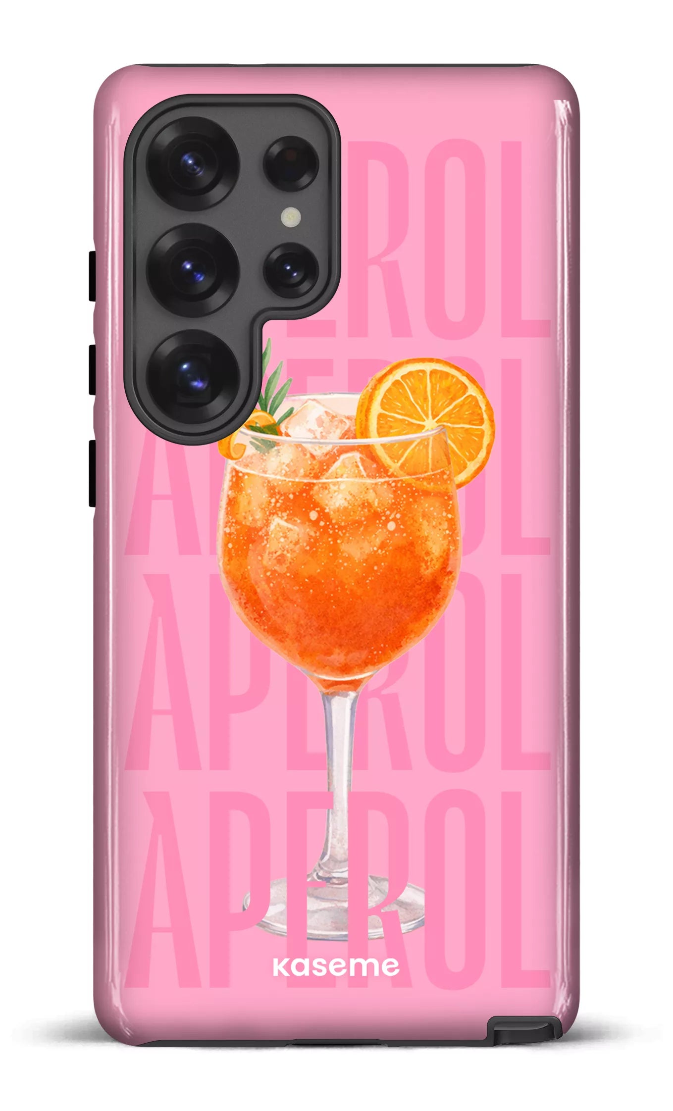 Galaxy S25 Ultra Tough (Gloss) Aperol Sunset Pink -