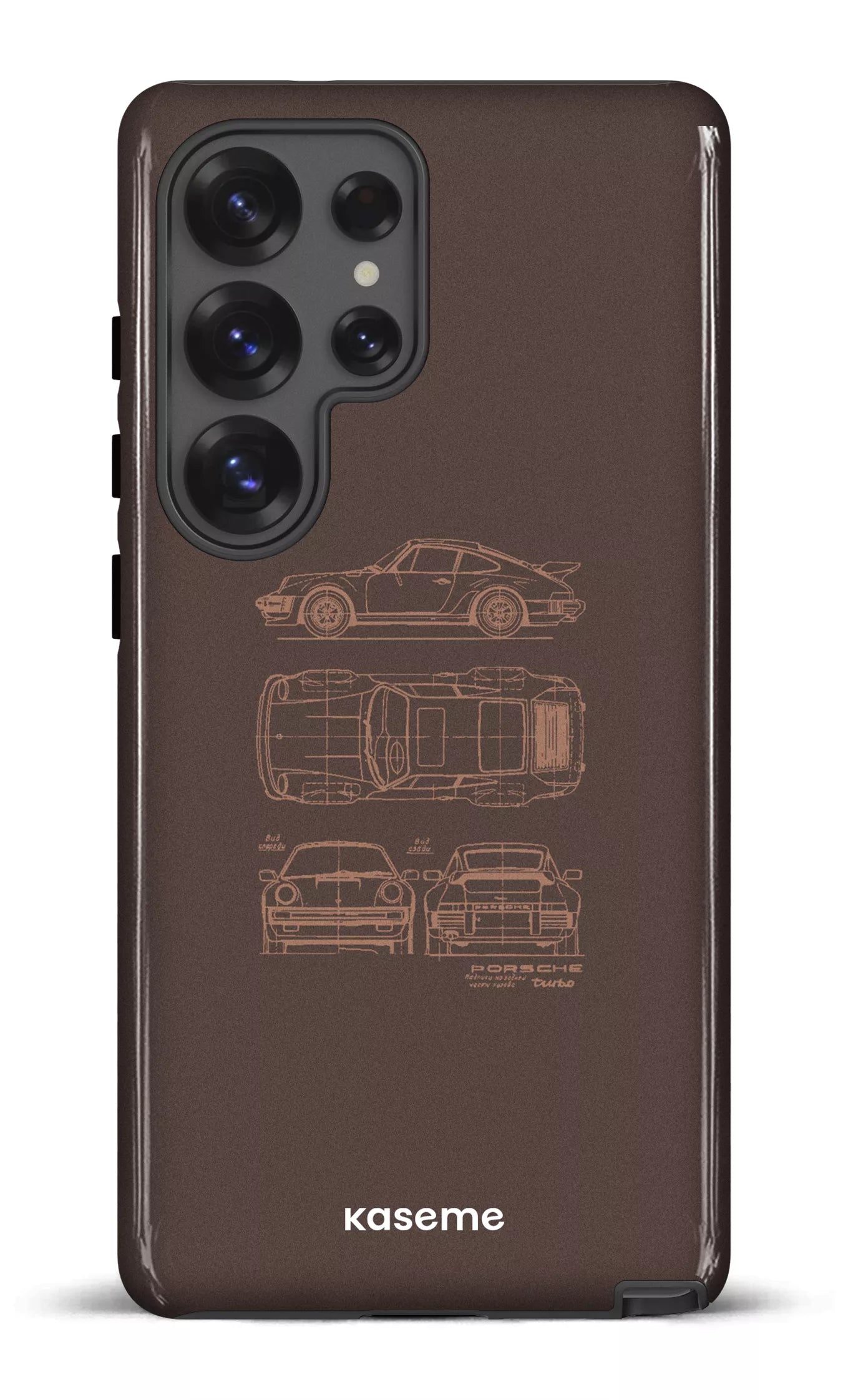 Galaxy S25 Ultra Tough (Gloss) Beat The Traffic Mocha -