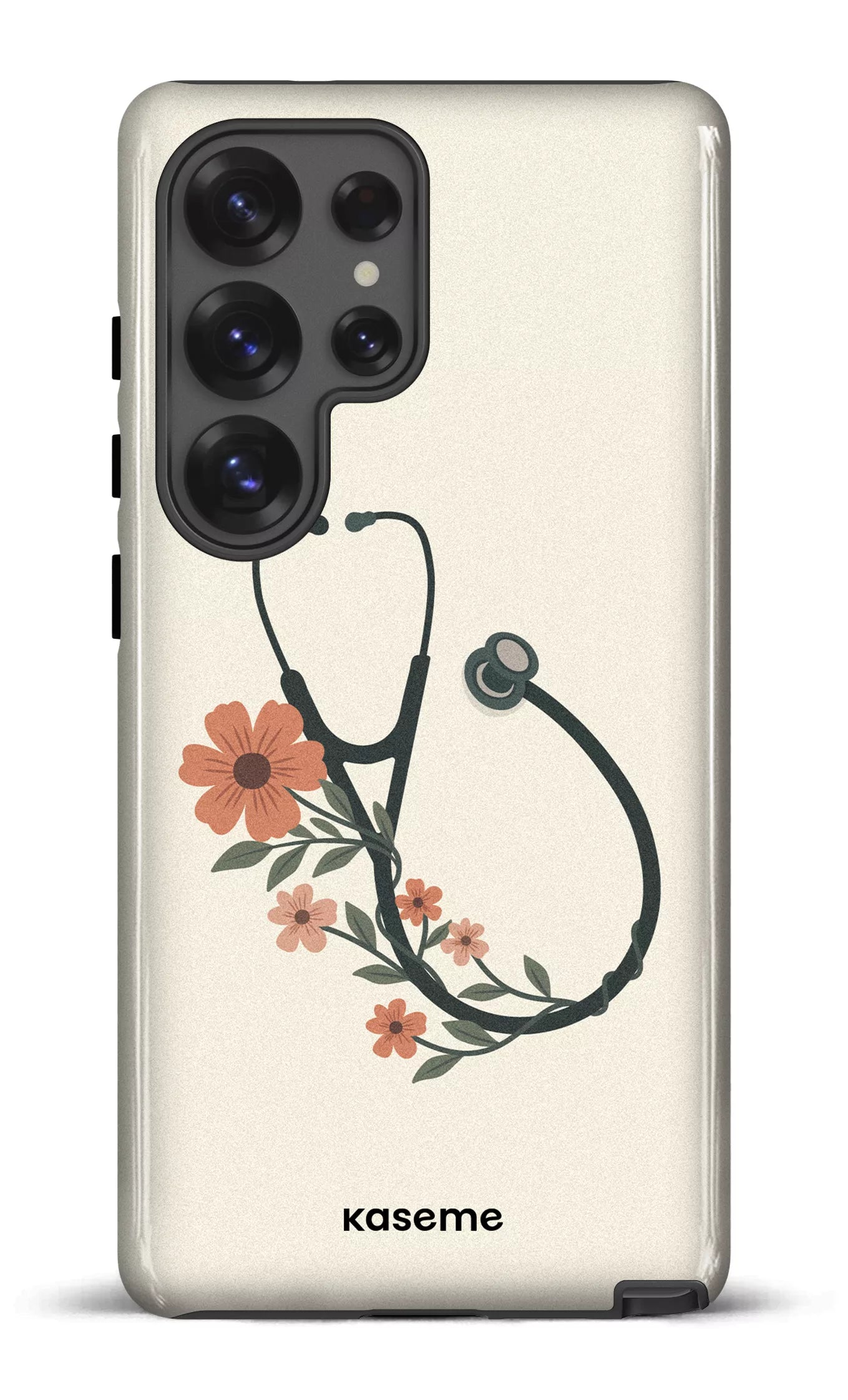 Galaxy S25 Ultra Tough (Gloss) Blossom Beat Beige -