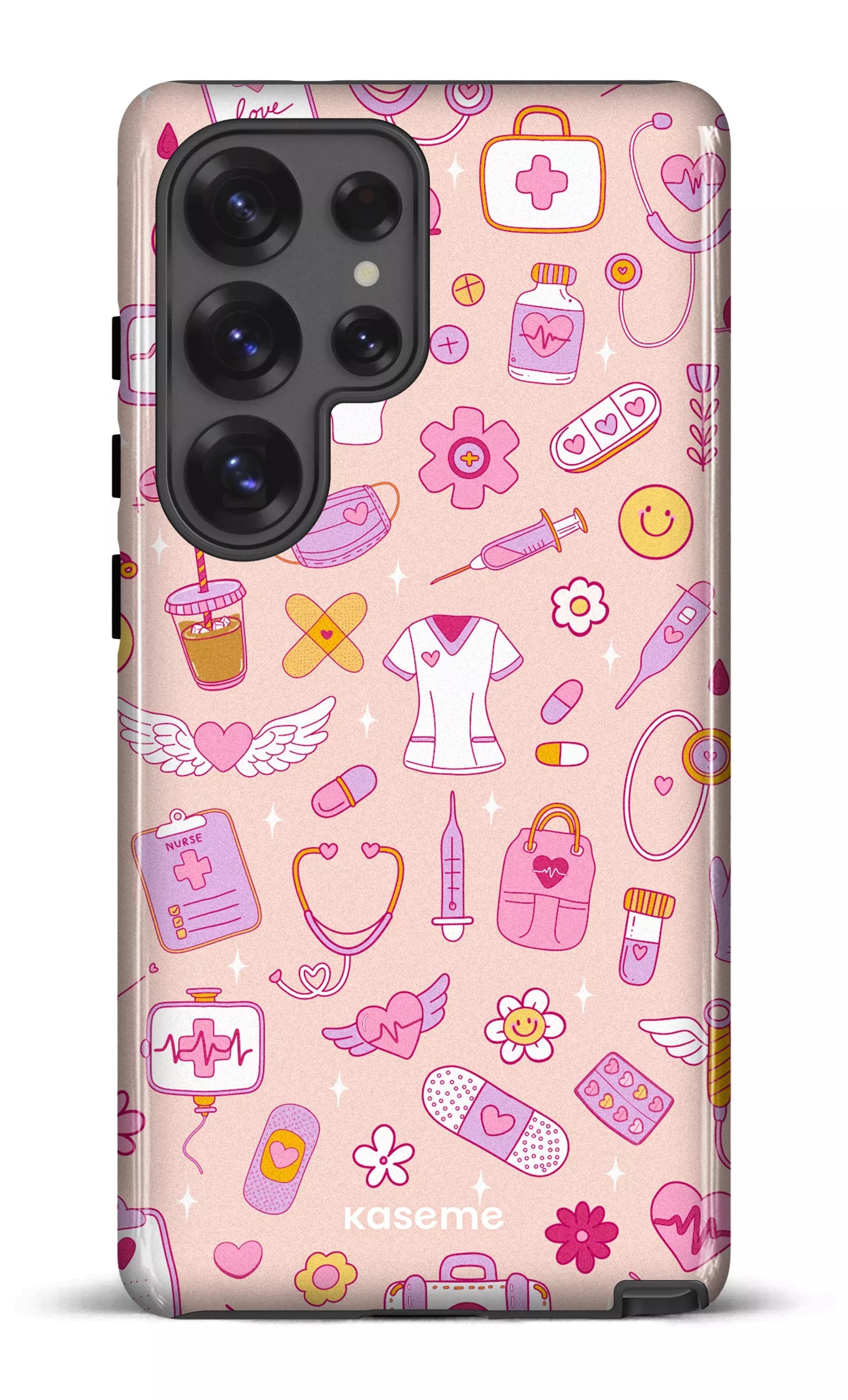 Galaxy S25 Ultra Tough (Gloss) Code Pink -