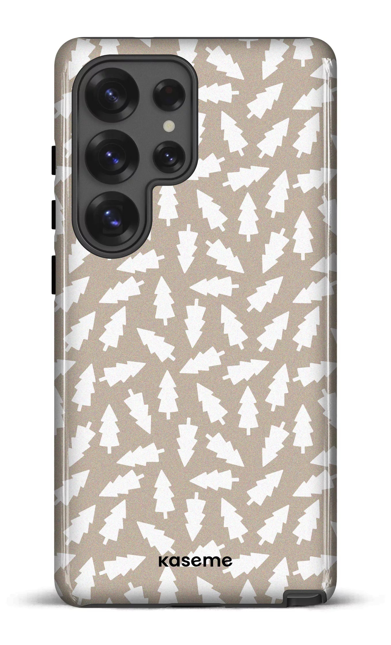 Galaxy S25 Ultra Tough (Gloss) Fir Trees beige -