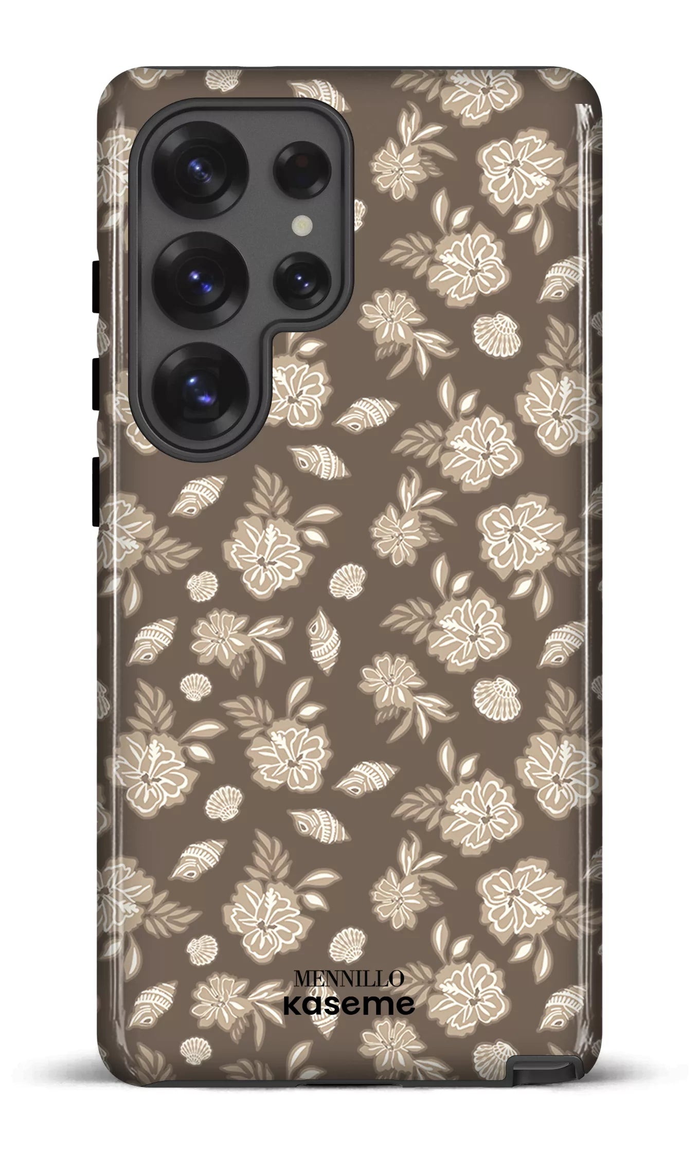 Galaxy S25 Ultra Tough (Gloss) Floral Cream by Mennillo -
