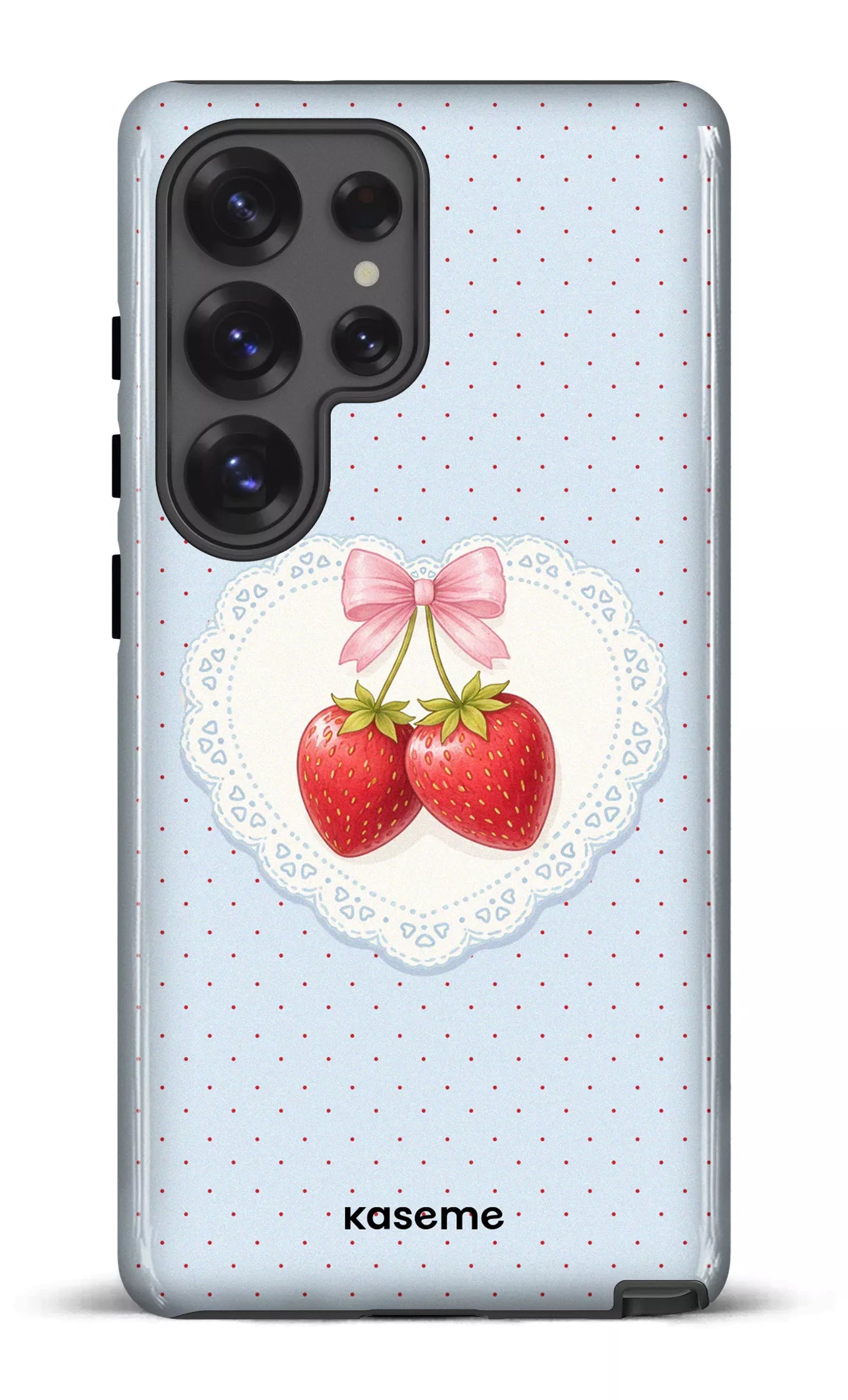 Galaxy S25 Ultra Tough (Gloss) Fresa Lace Blue -