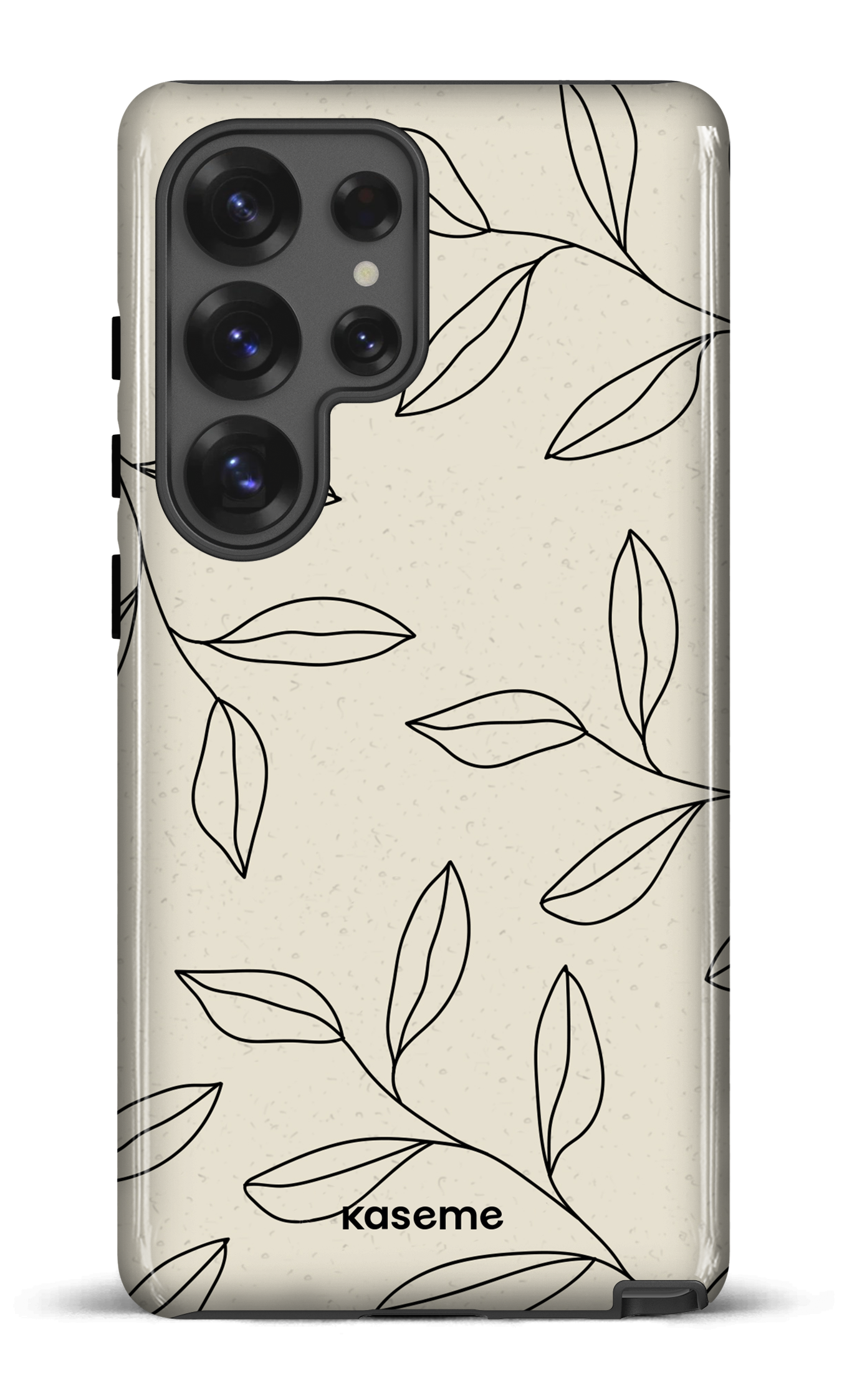 Galaxy S25 Ultra Tough (Gloss) Gloomy Beige and Black -