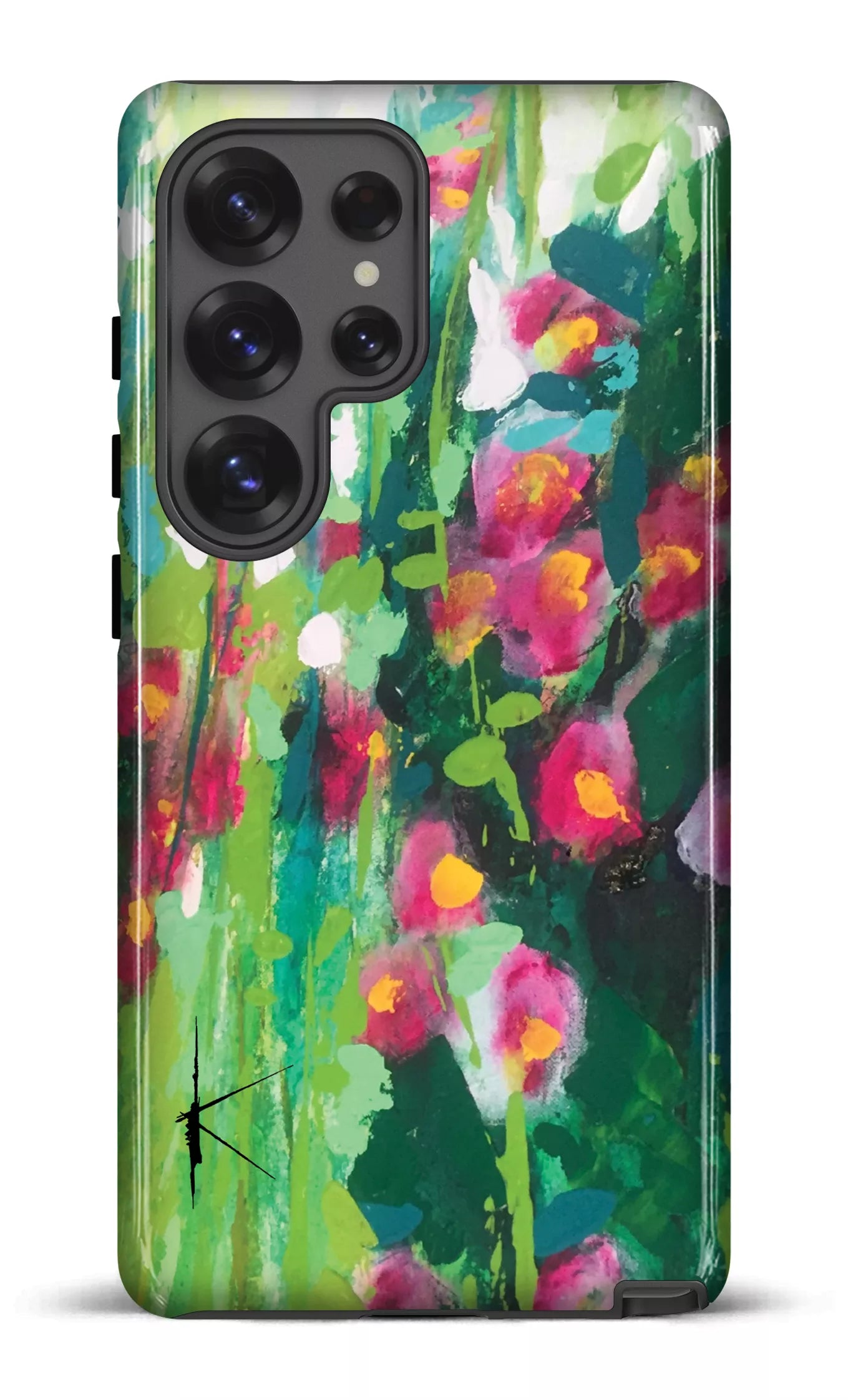 Galaxy S25 Ultra Tough (Gloss) La Rose Trémière par Kristine Girard -