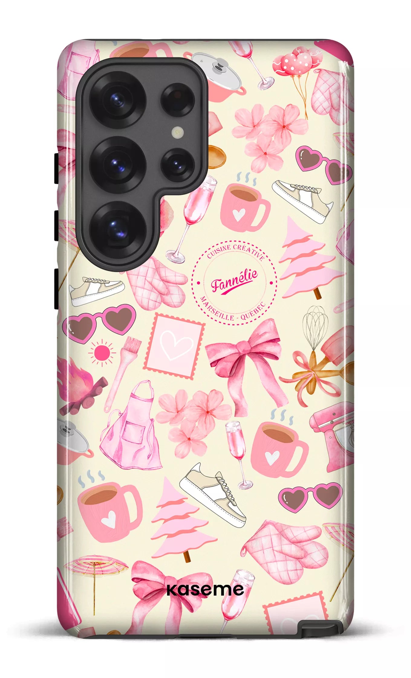 Galaxy S25 Ultra Tough (Gloss) La vie en Rose par Fannélie -